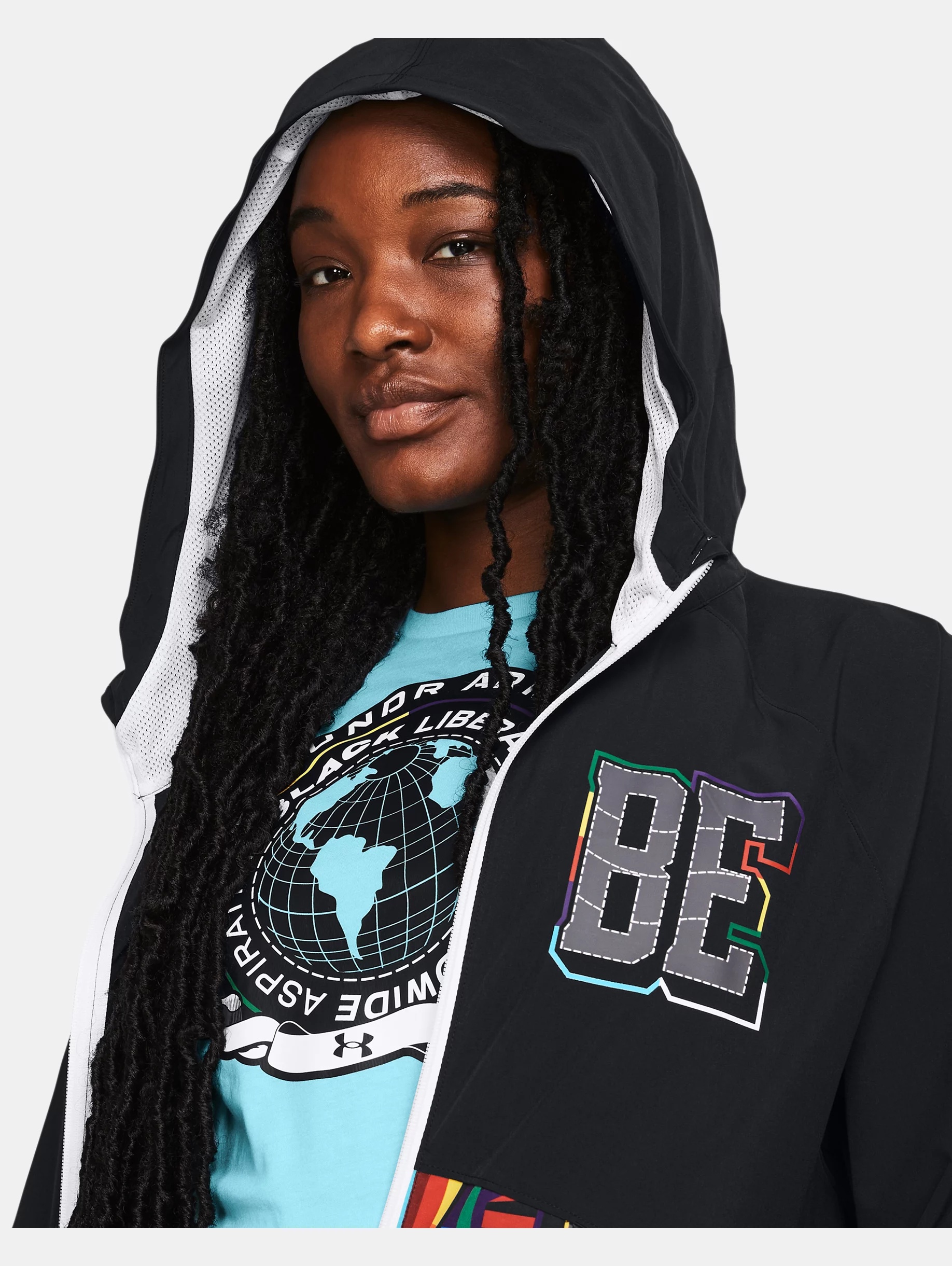 Women's UA Woven Black History Month Cargo Jacket - 6