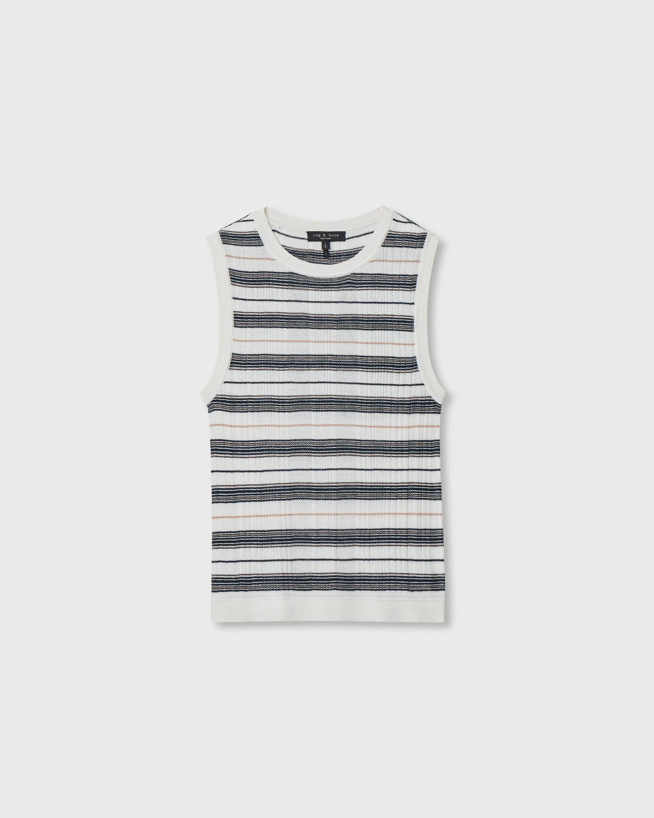 Teresa Striped Vest - 1