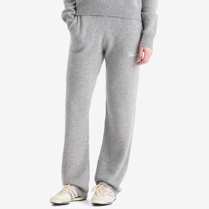 Sporty & Rich Sporty & Rich Vendome Script Cashmere Pants outlook