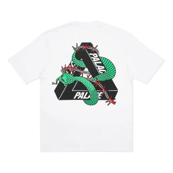 PALACE Hesh Mit Fresh Logo Short Sleeve Unisex White PAL-FW20-01 - 2