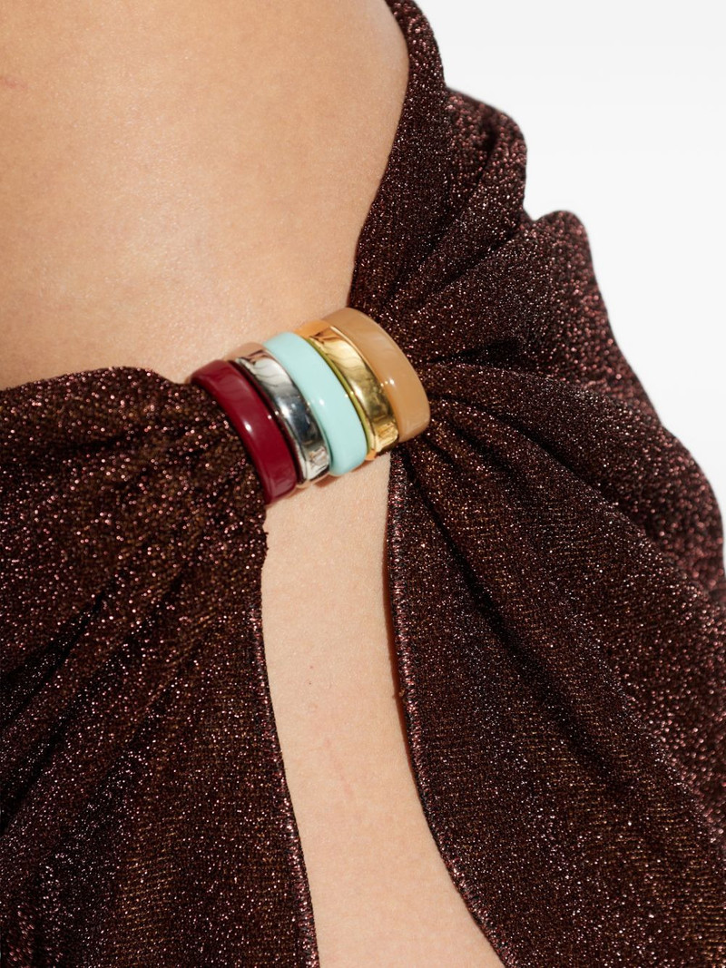 Oséree draped embellished skirt outlook