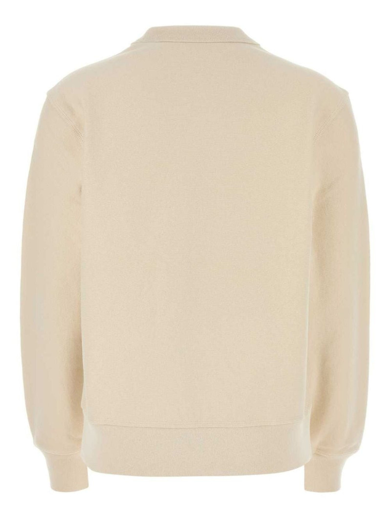 Burberry Sand cotton blend sweatshirt outlook