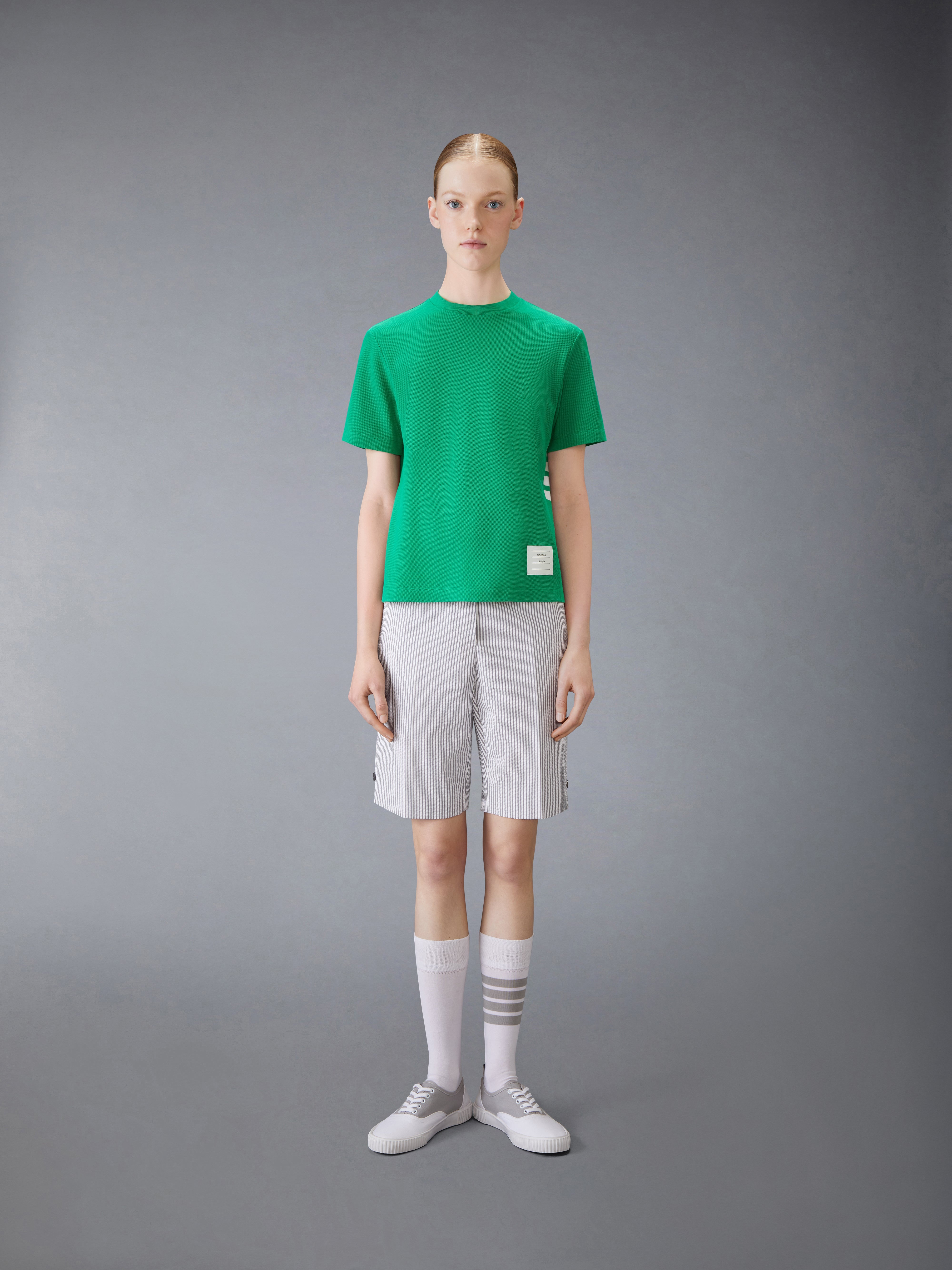 CLASSIC PIQUE 4-BAR TEE - 5