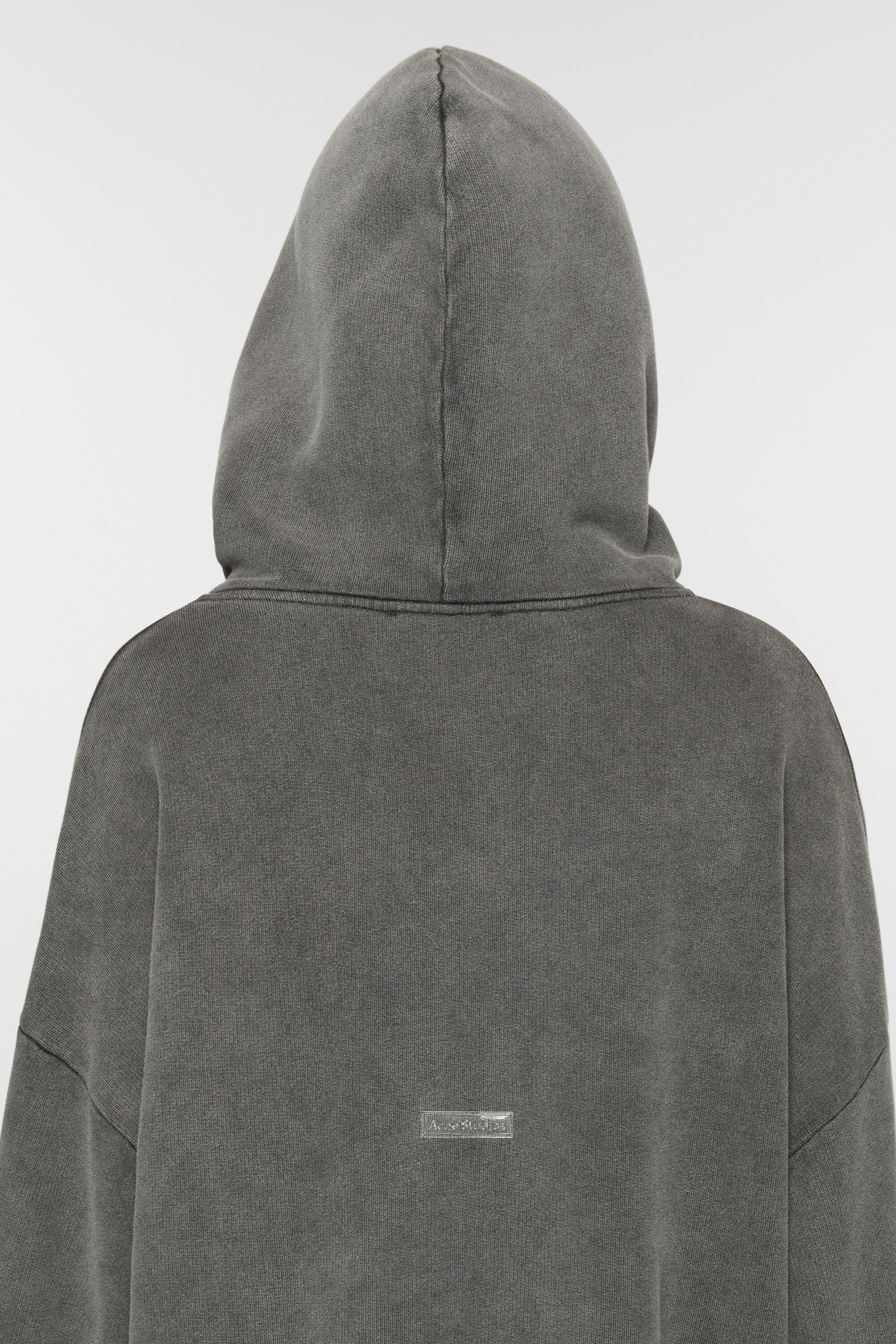 Hooded sweater logo patch - Faded black - 4