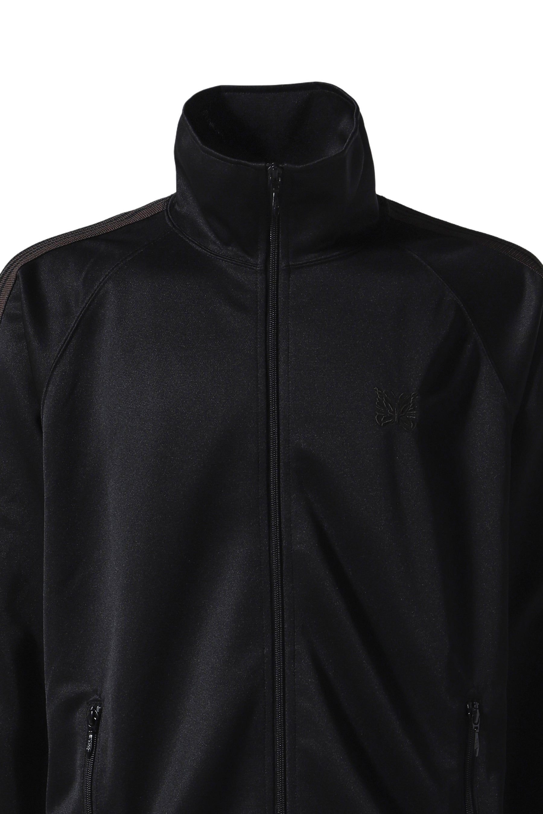 TRACK JACKET - POLY SMOOTH / BLK - 6