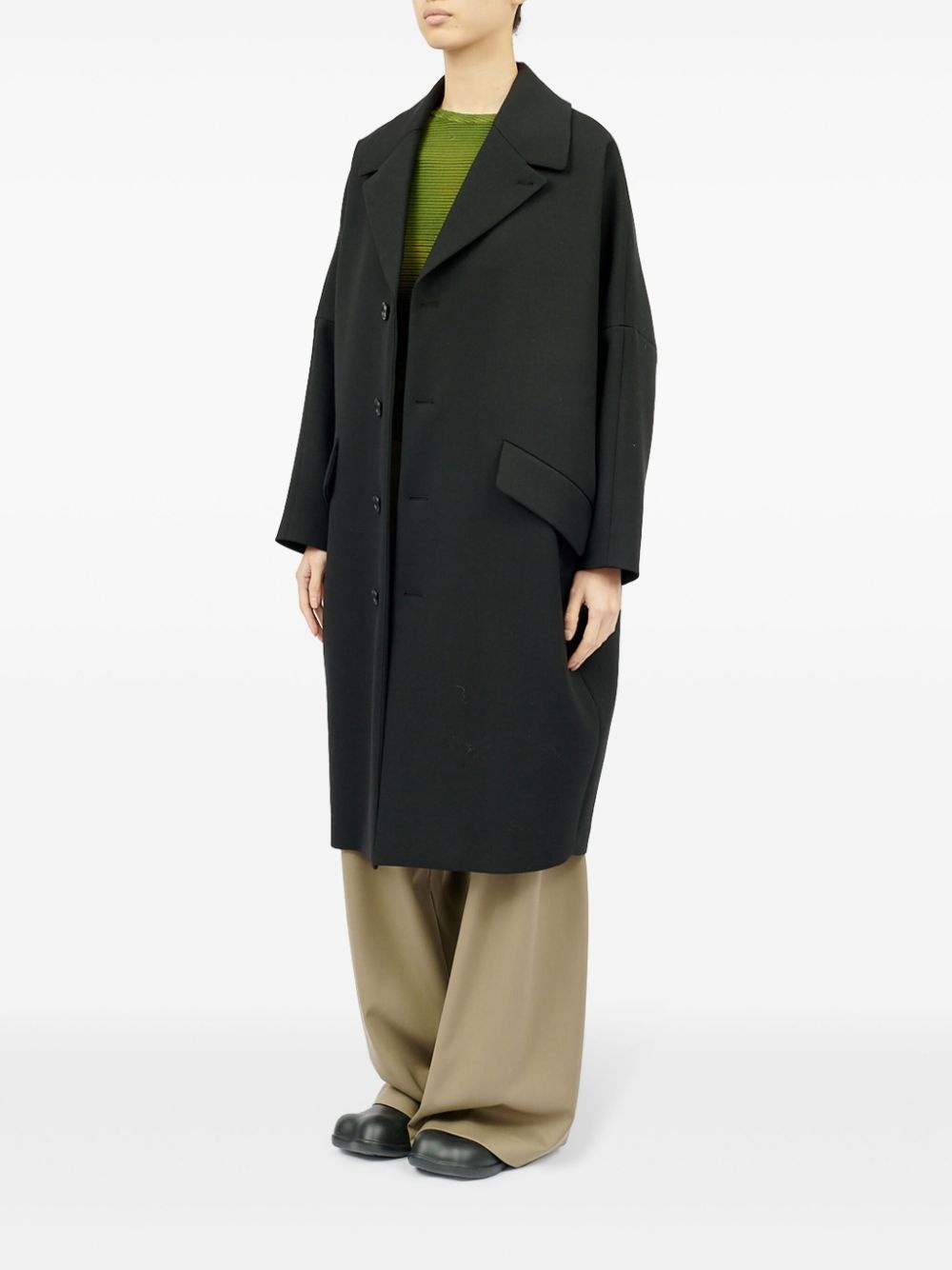single-breasted wool jacket - 6