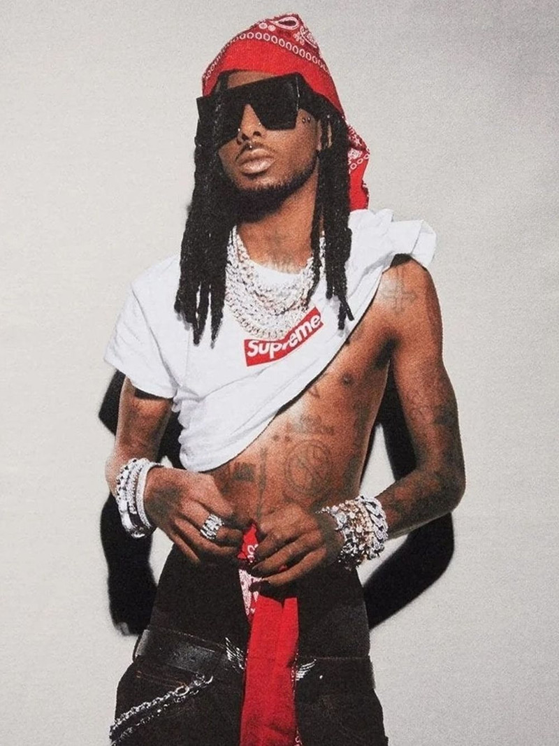 Supreme graphic playboi carti tee outlook