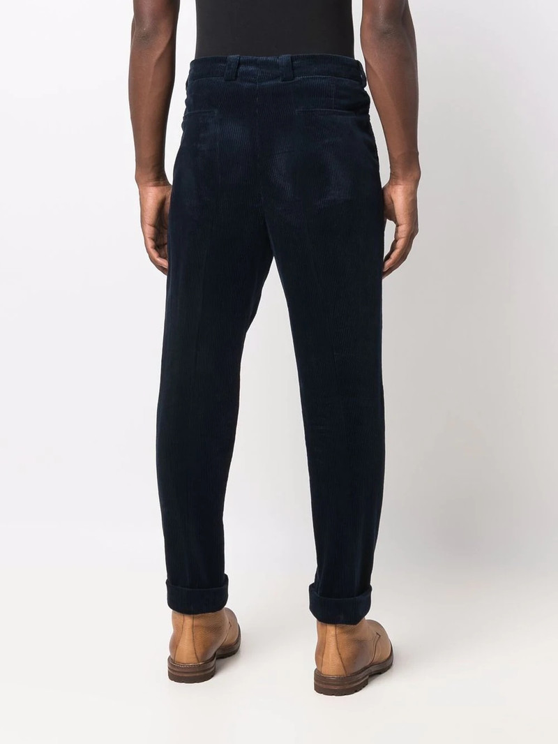 corduroy straight-leg trousers 4