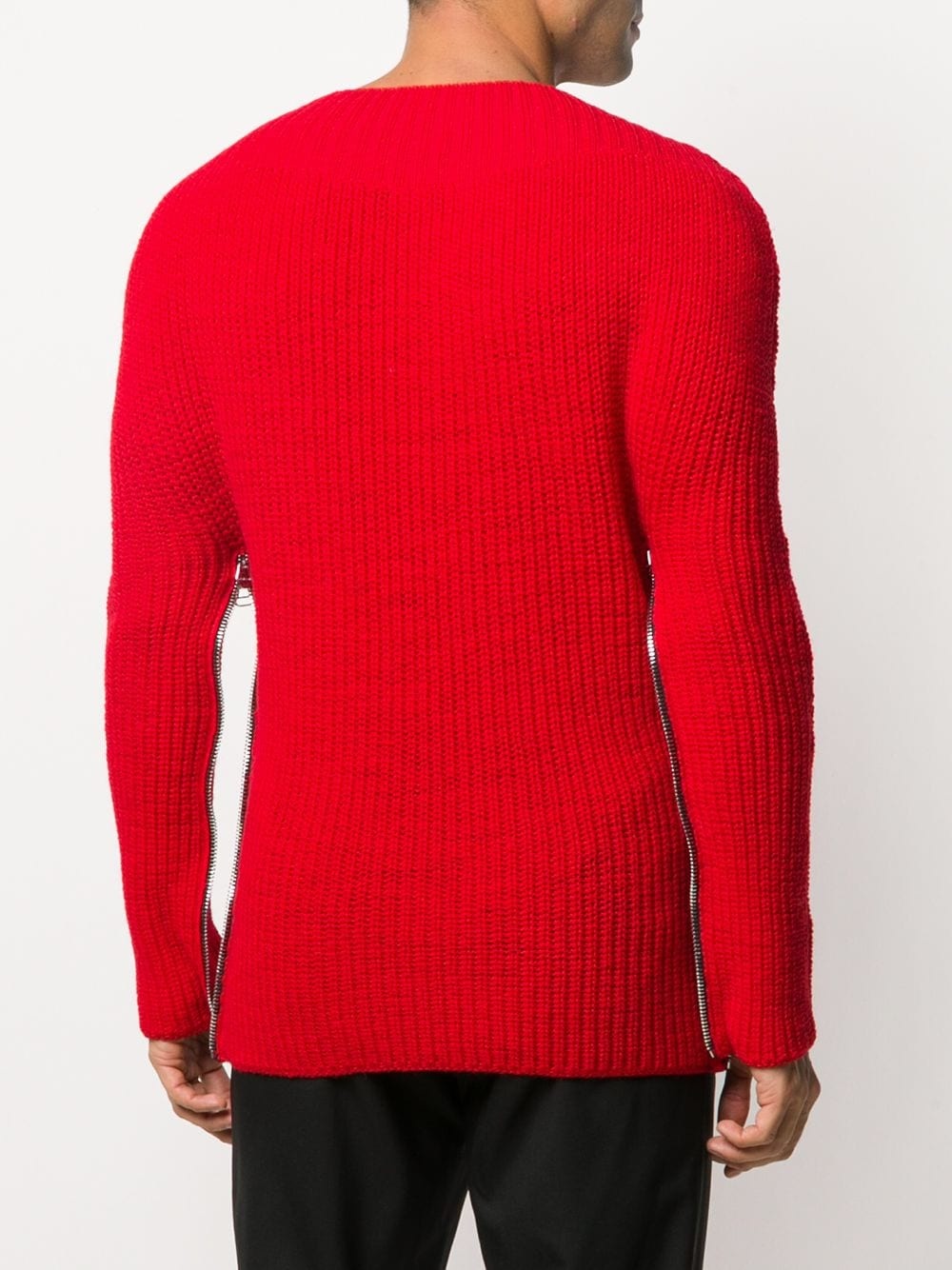 ribbed-knit jumper - 4