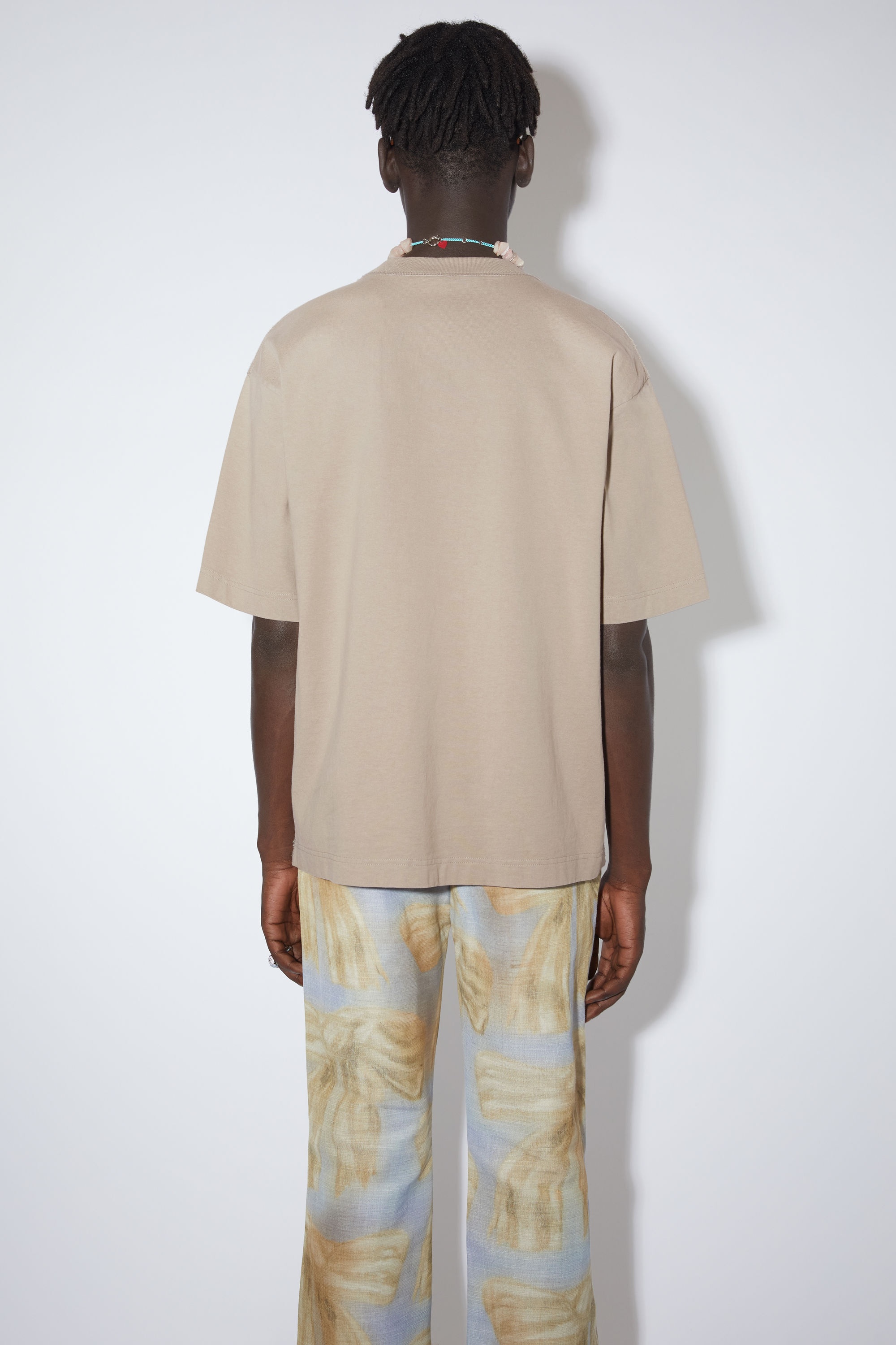 Logo t-shirt - Mushroom beige - 3