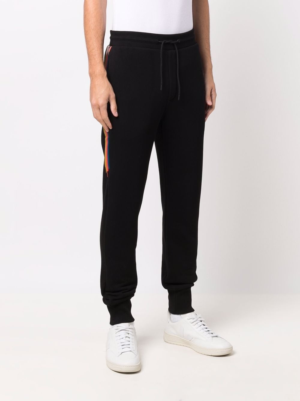 Painted Stripe-print track pants - 3