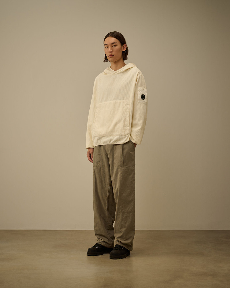 C.P. Company Diagonal Flatt Nylon Loose Pants outlook