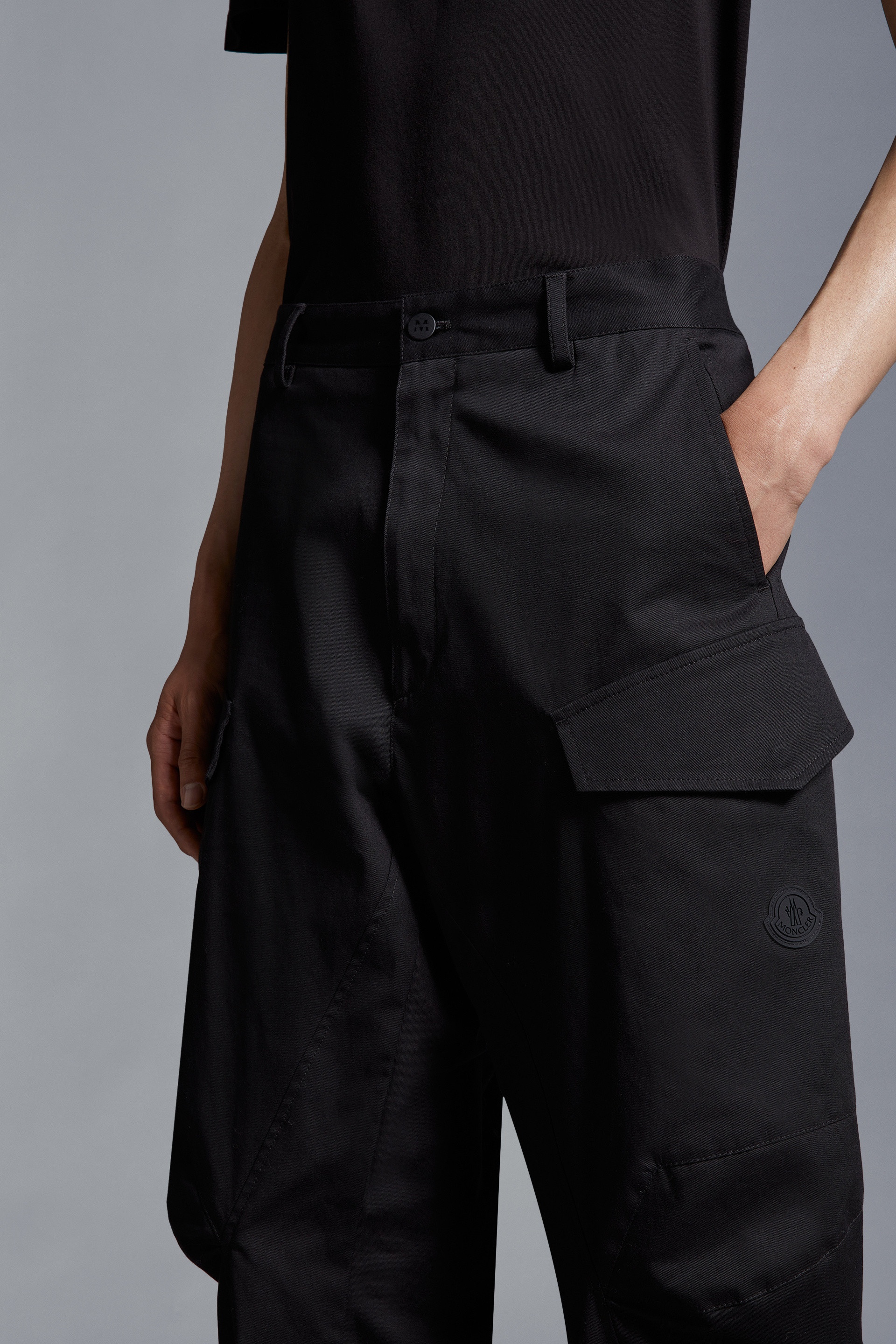 Gabardine Cargo Pants - 4