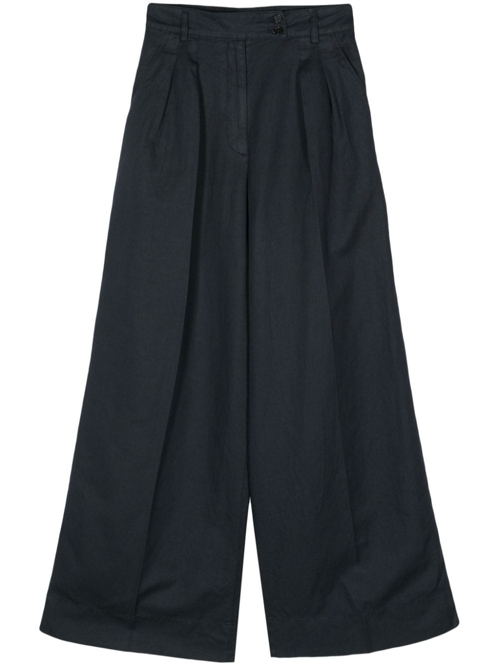high-waist palazzo pants - 2