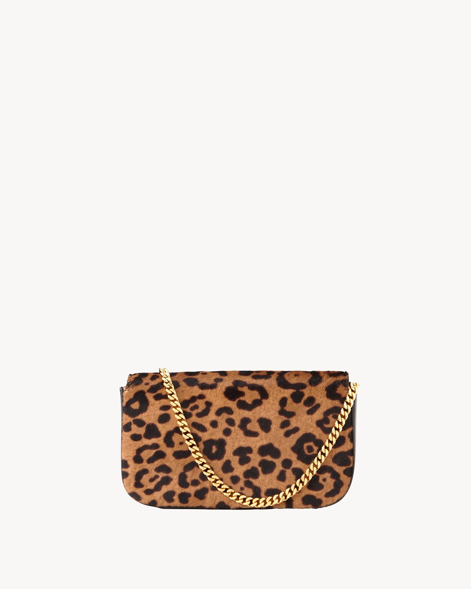 LE MIA LEOPARD CHAIN BAG - 4