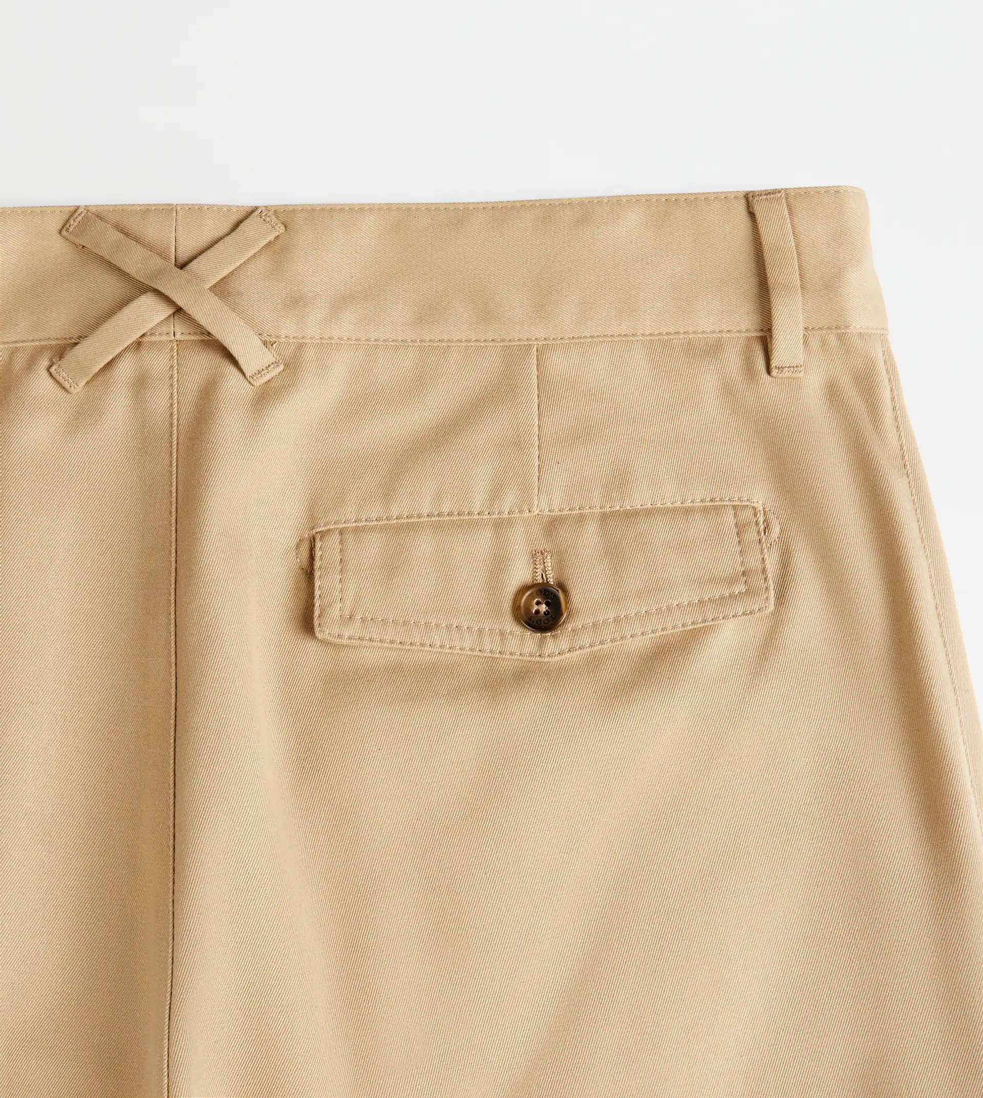 TOD'S CHINO TROUSERS - BEIGE - 9
