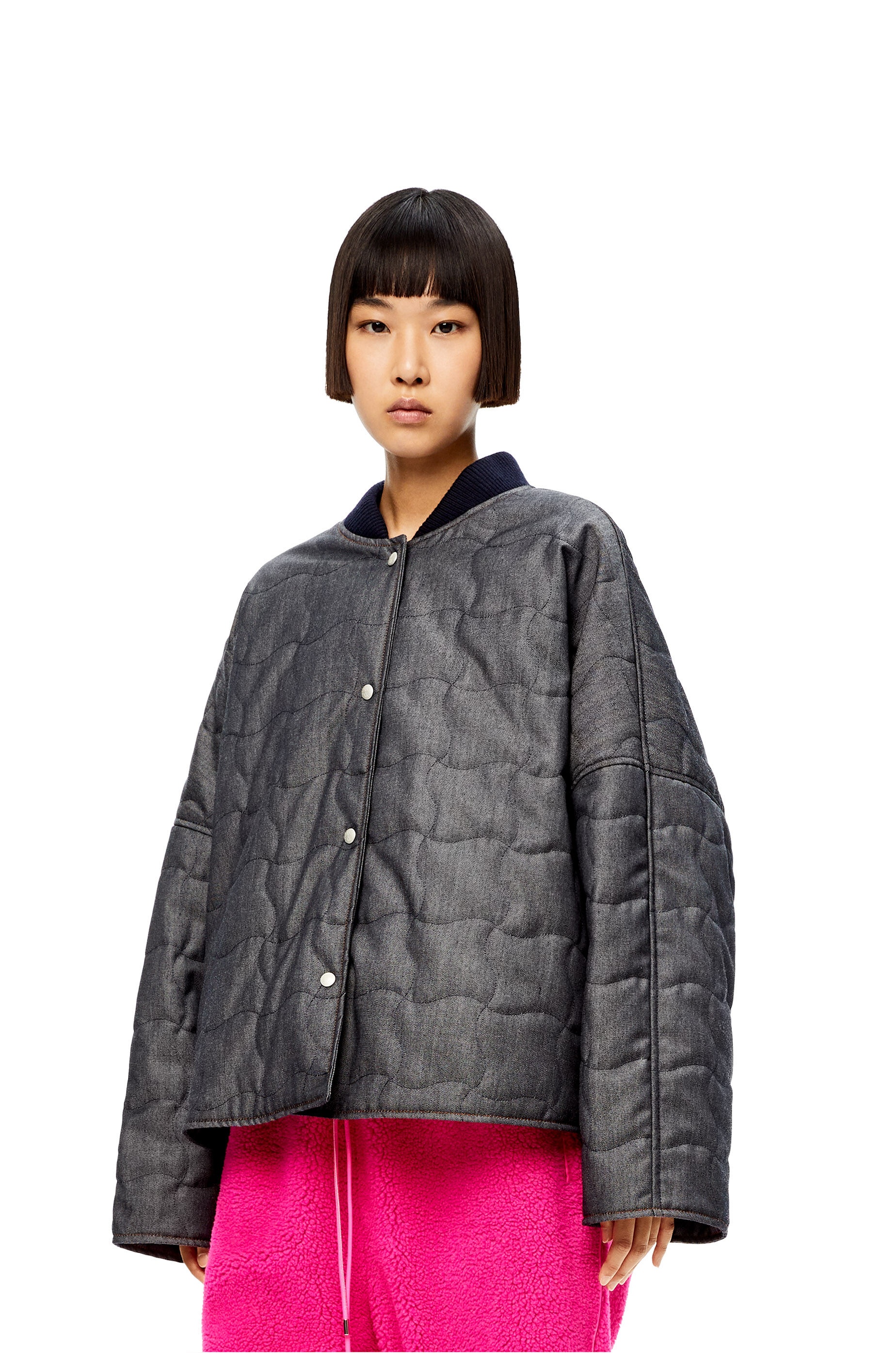 Quilted jacket in wool - 3