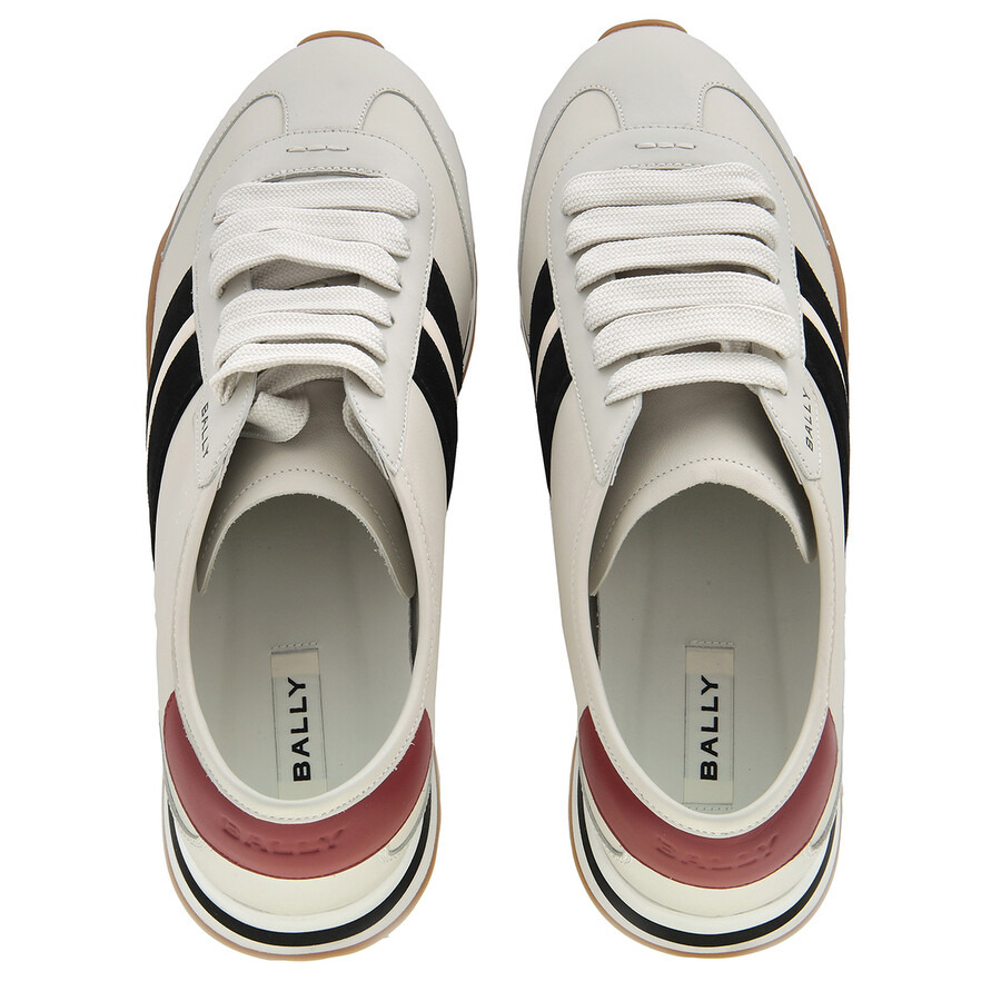Bally - Bally Men's Sussex Side-Stripe Leather Sneakers - 4
