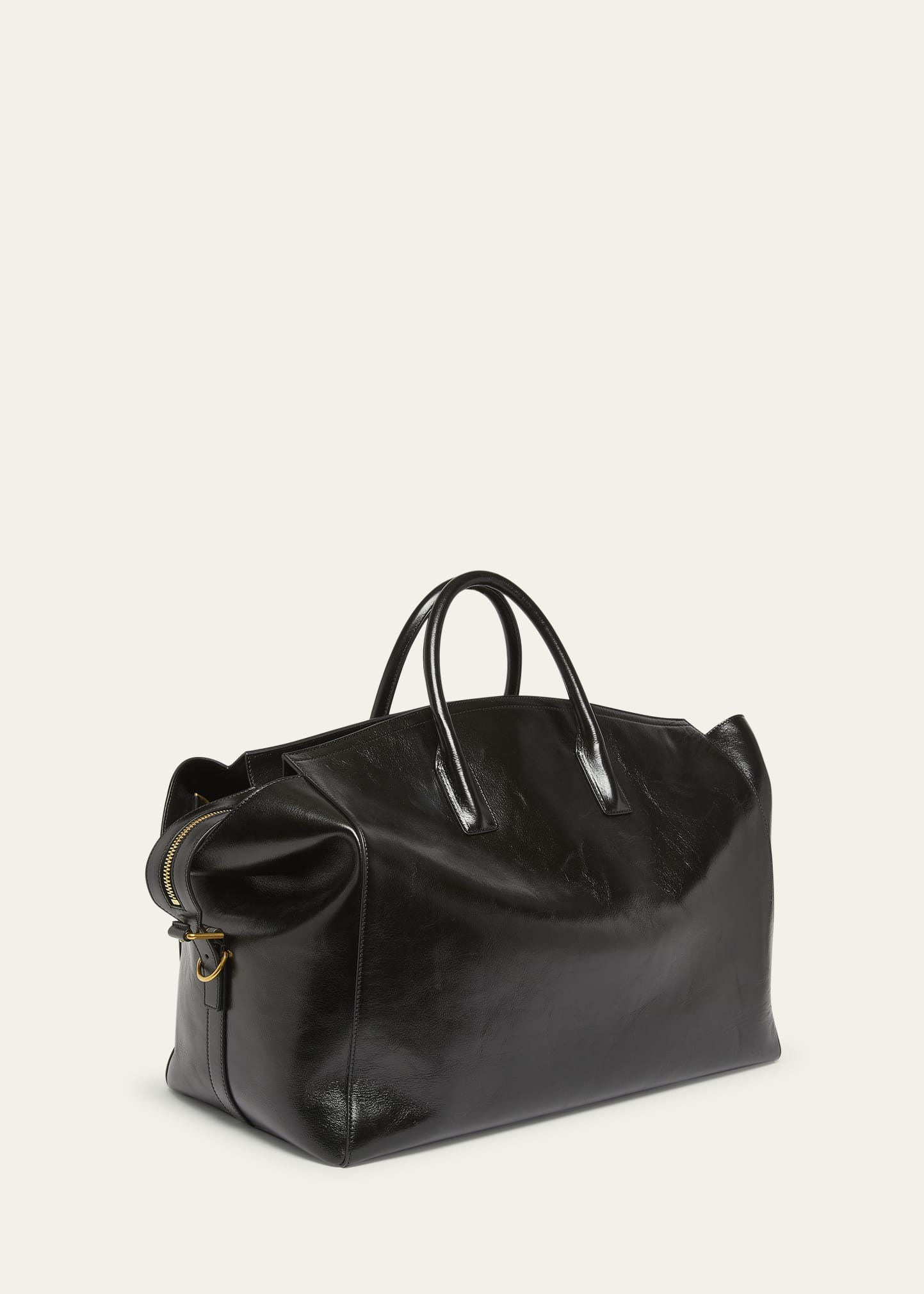 Men's Leather Duffel Bag - 3