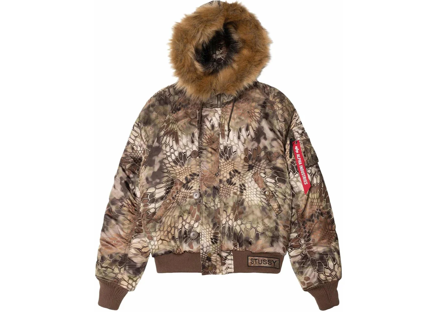 Stussy x Alpha Kryptek Camo N2B Jacket Highlander - 1