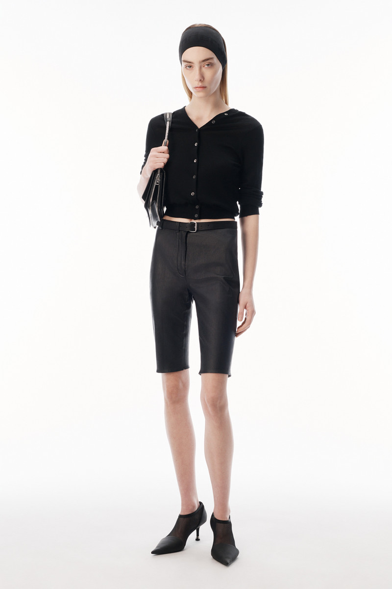 Alexander Wang CONTINUOUS PLACKET LONG SLEEVE CARDIGAN outlook