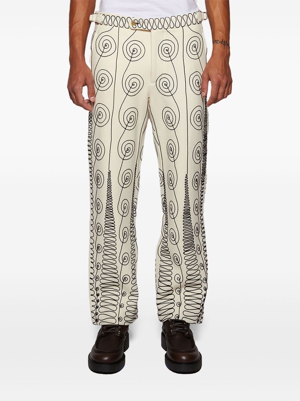 Quillwork trousers - 3
