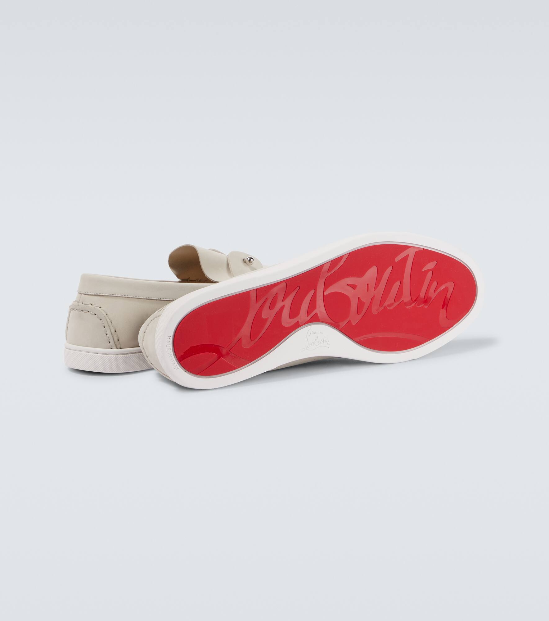 Chambeliboat leather slip-on shoes - 7