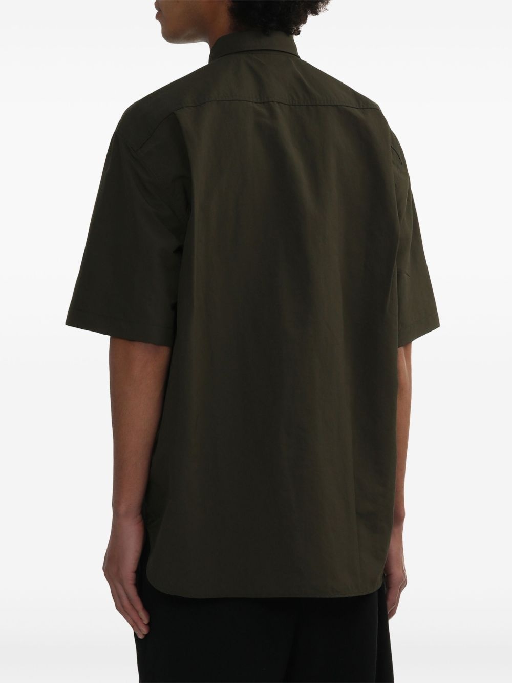 utility-pocket short-sleeve shirt - 4