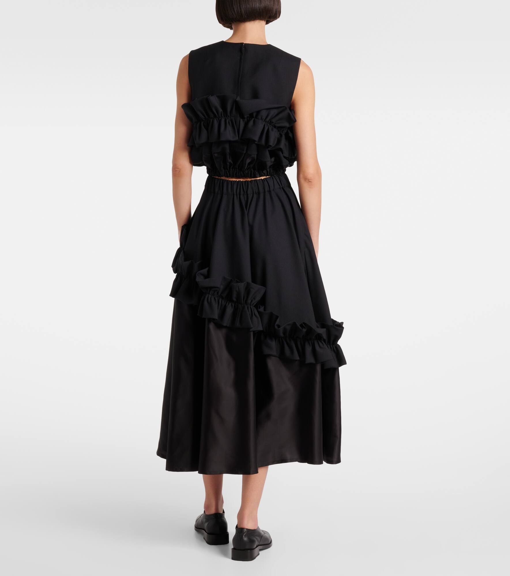 Ruffled wool top - 3