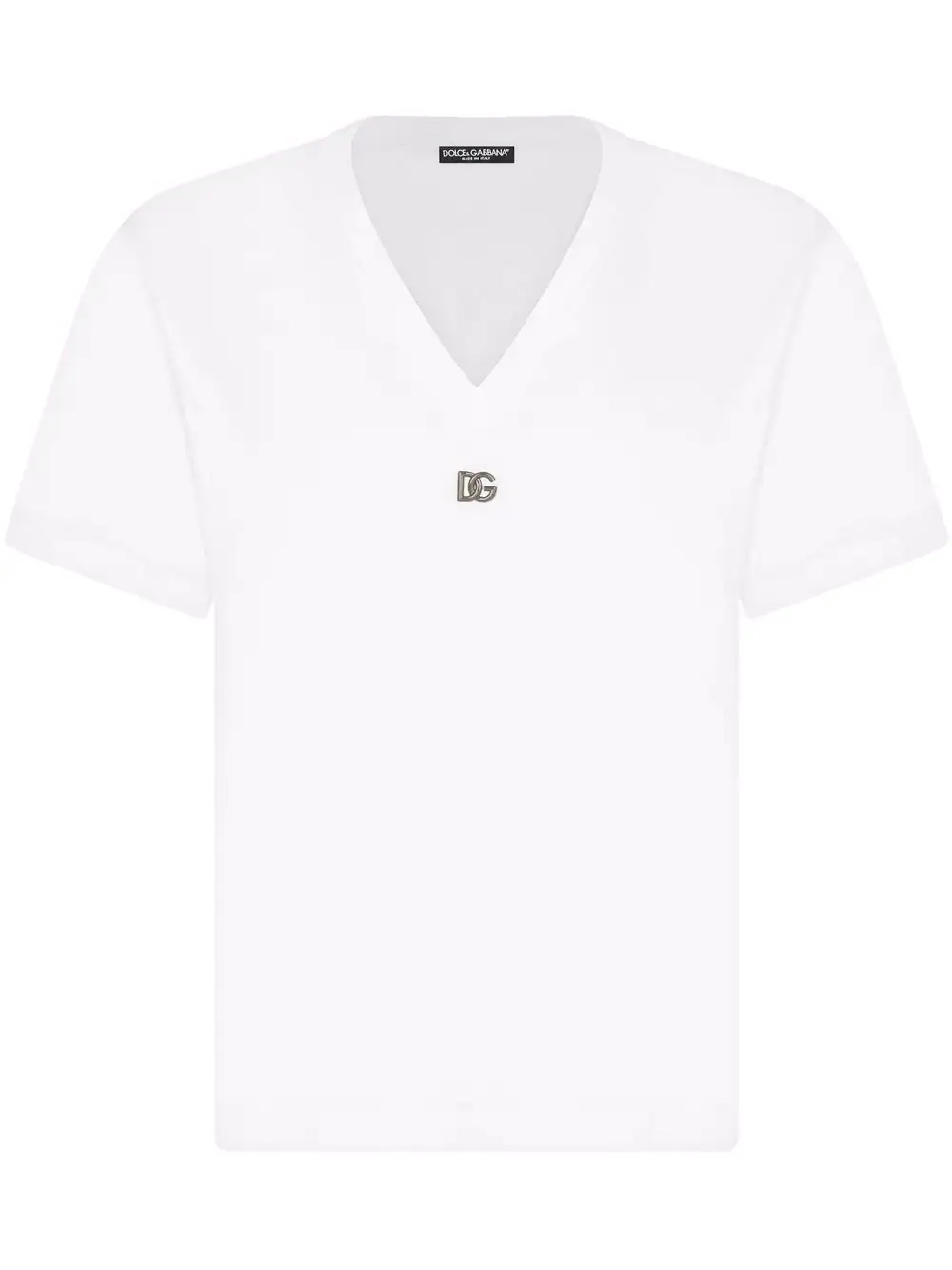 logo-plaque short-sleeve T-shirt - 1