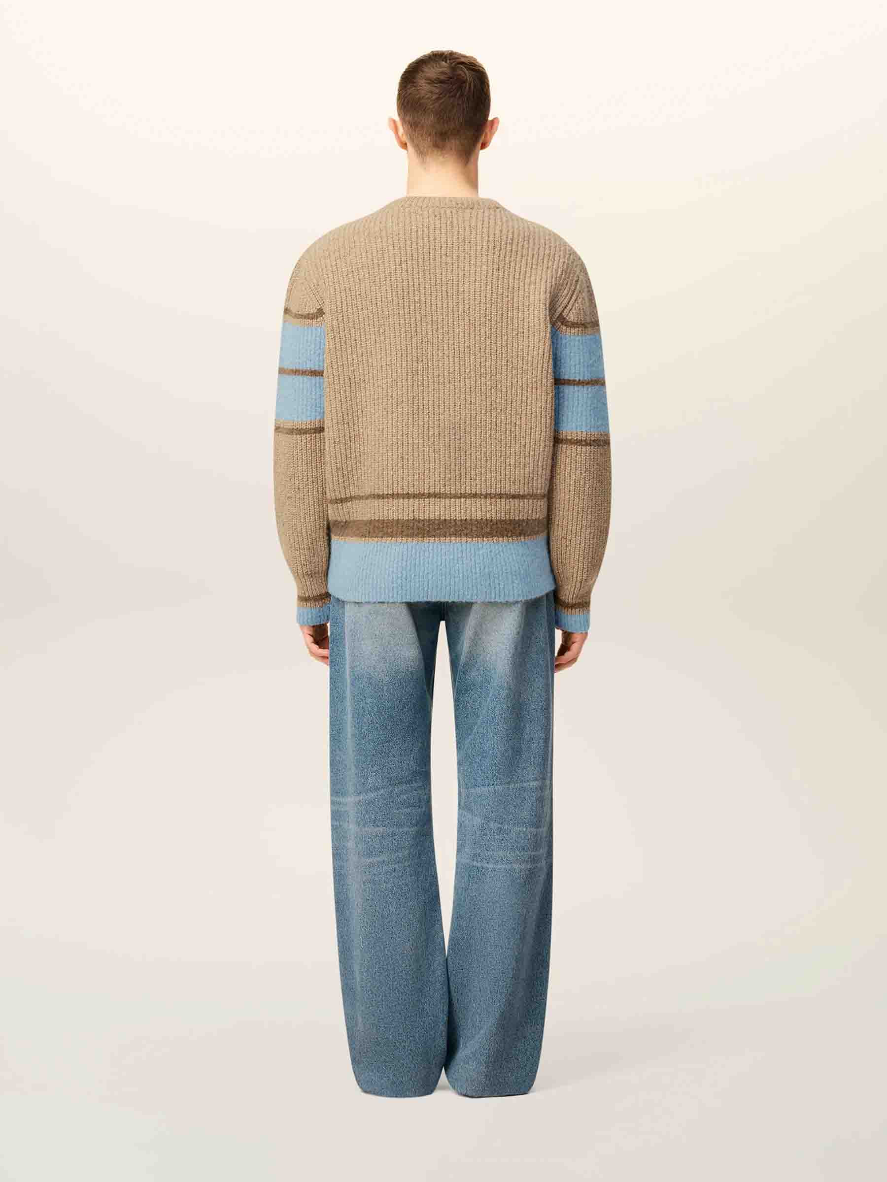 WOOL COLLEGE SWEATER - 3