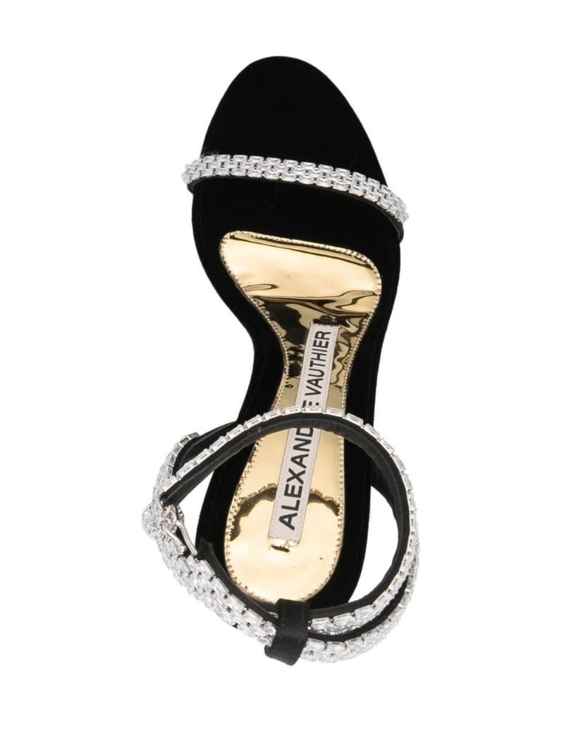 crystal-embellished open-toe sandal - 8