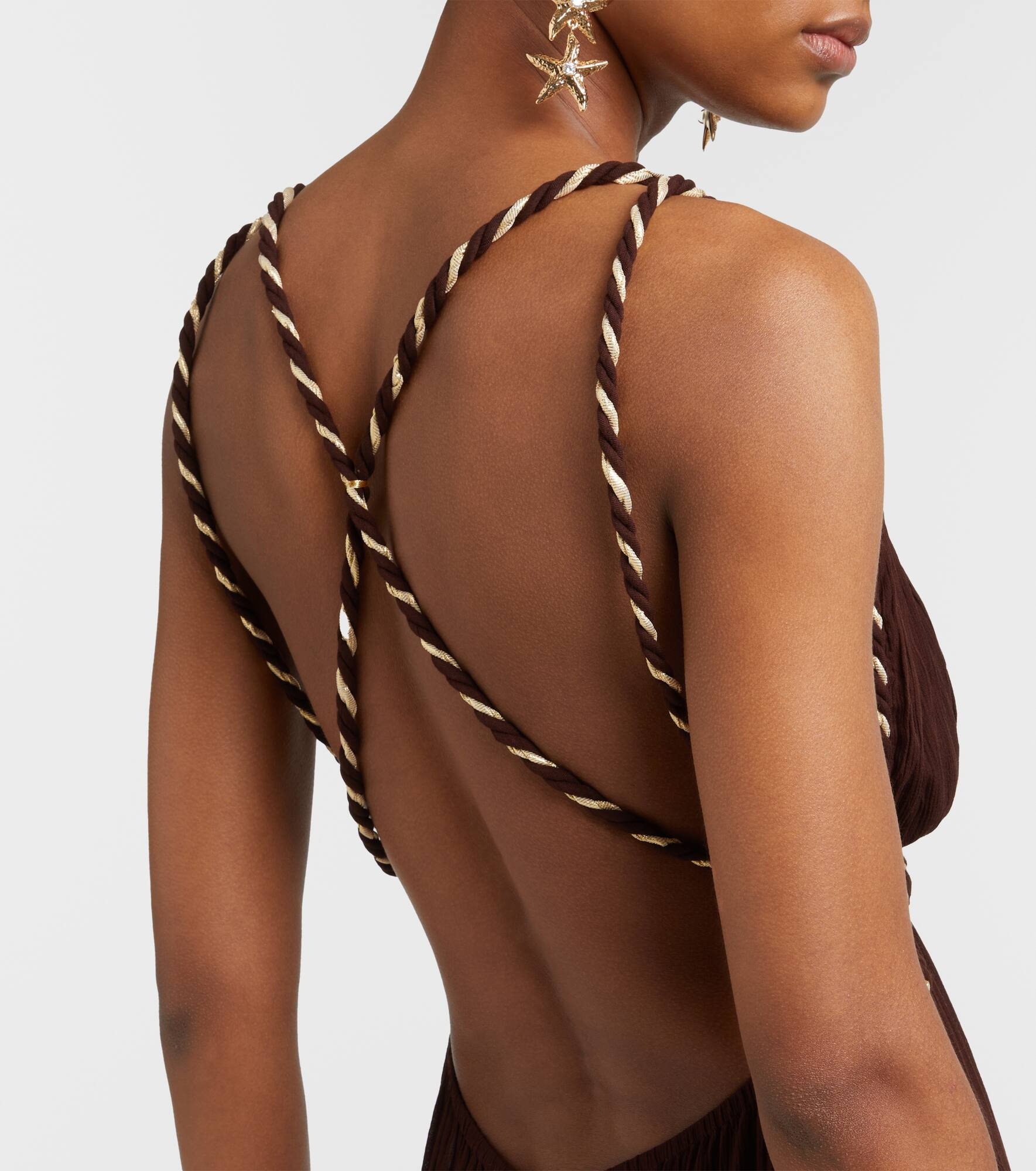 Collette open-back maxi dress - 6