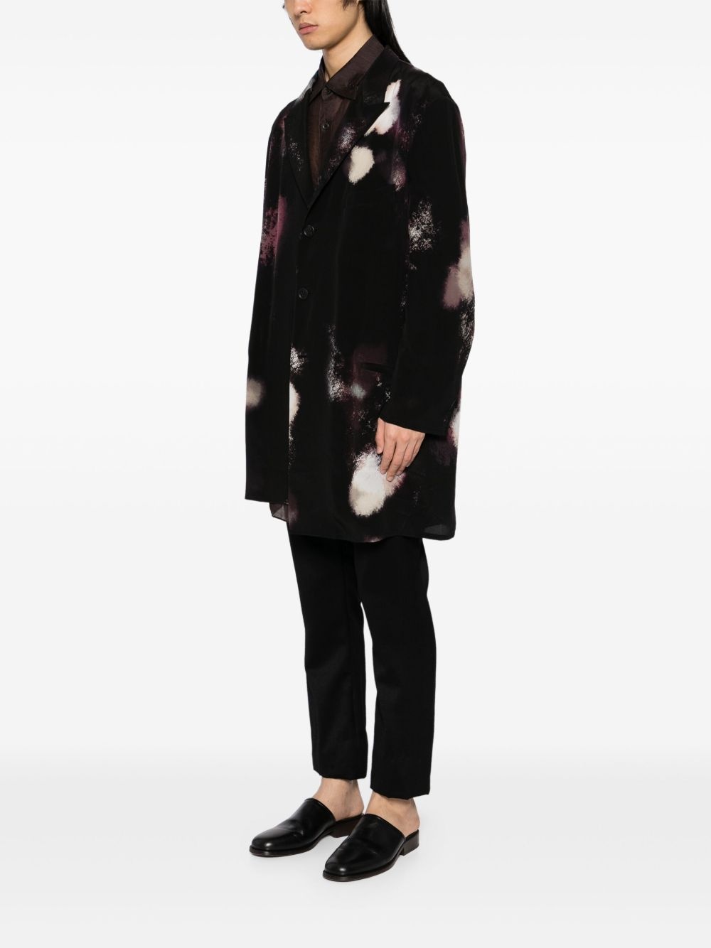 colour scheme printed jacket - 3