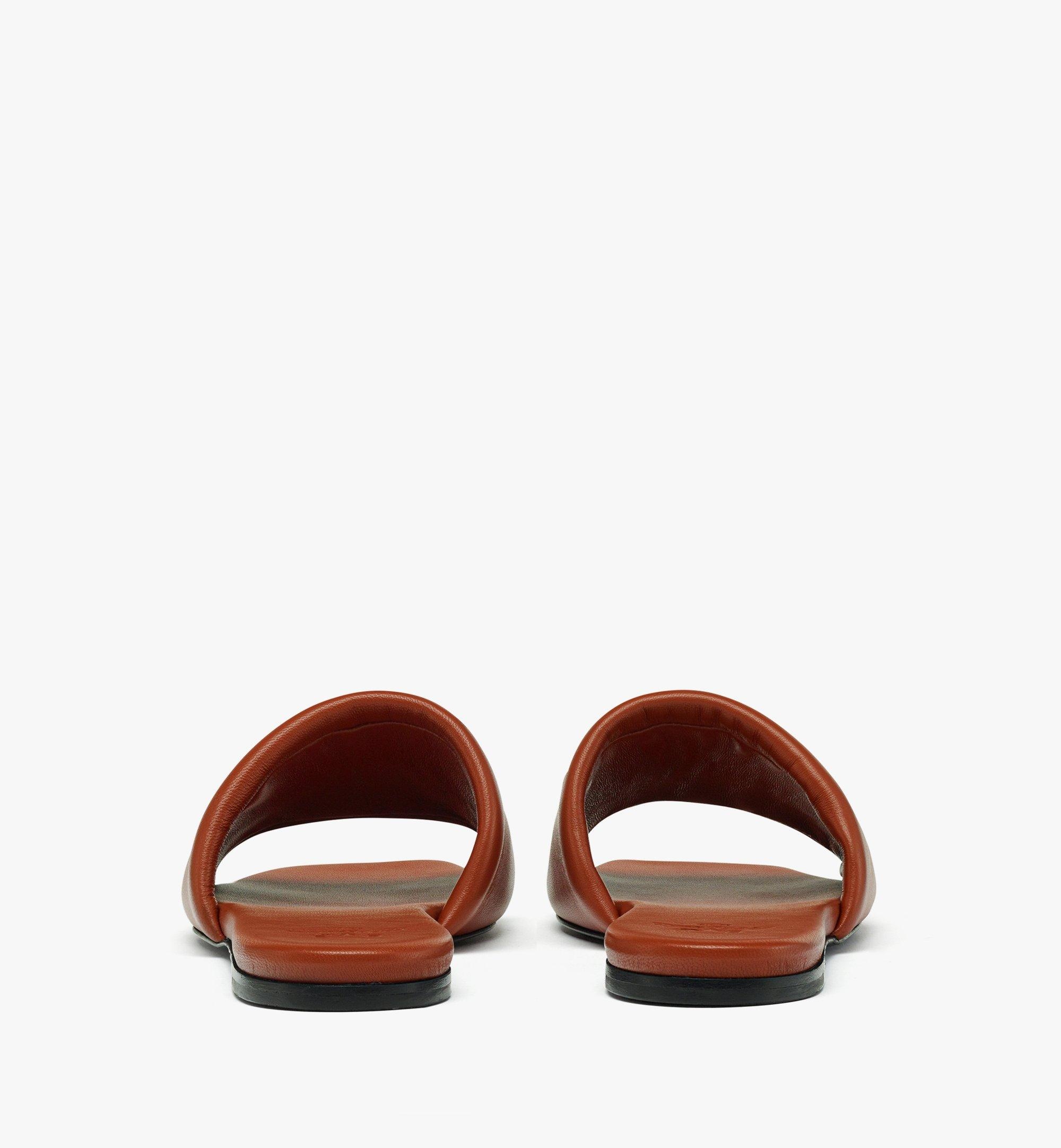 Laurel Flat Sandals in Lamb Leather - 3