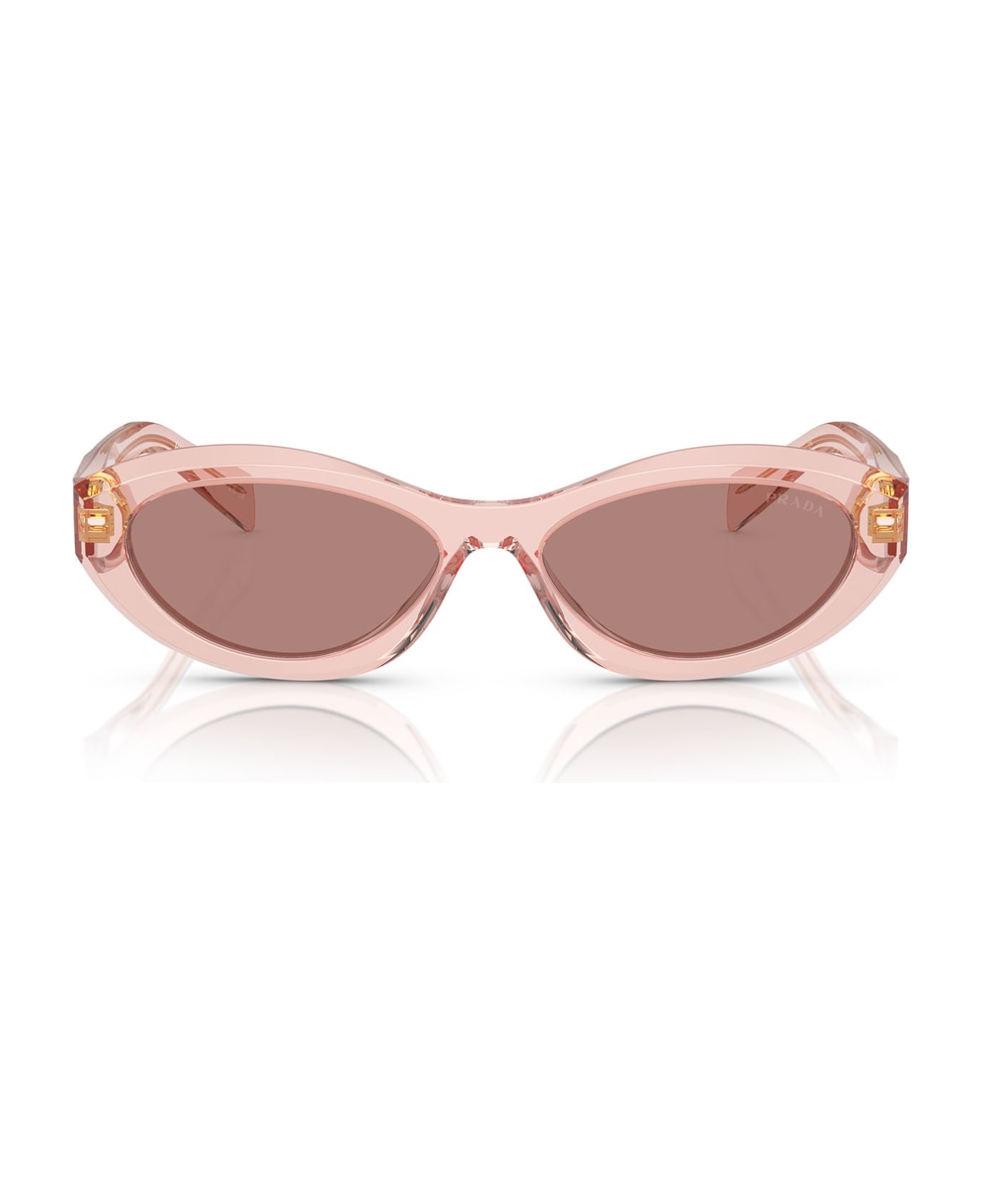 Pr 26zs Transparent Peach Sunglasses - 1