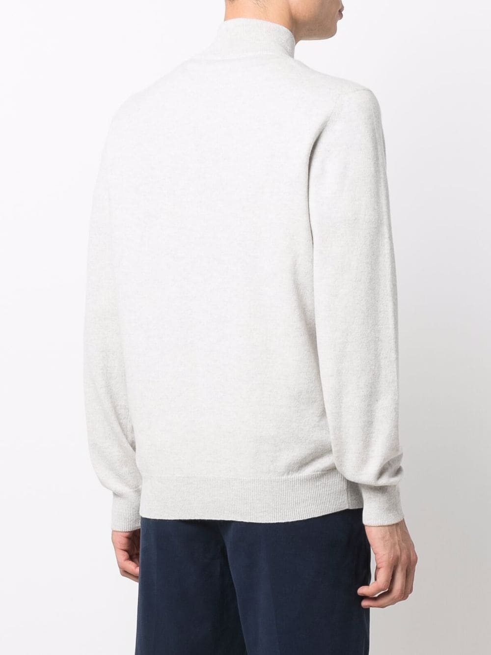 zip-up cashmere jumper - 4