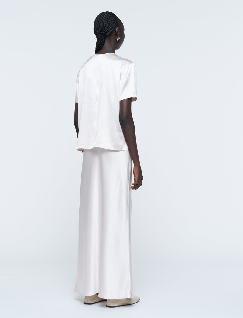 JOSEPH Gala Silk Satin Blouse outlook