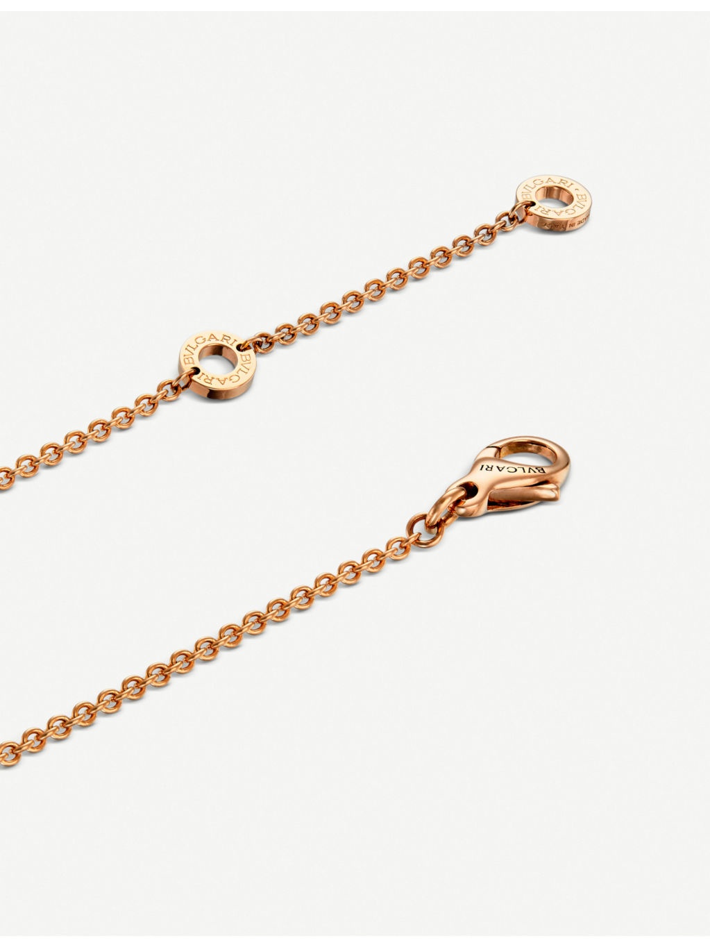 B.zero1 18ct rose-gold and white-ceramic pendant necklace - 4