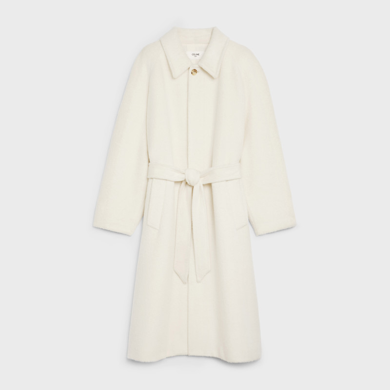 MAC BELTED COAT IN BRUSHED LLAMA CLOTH 1