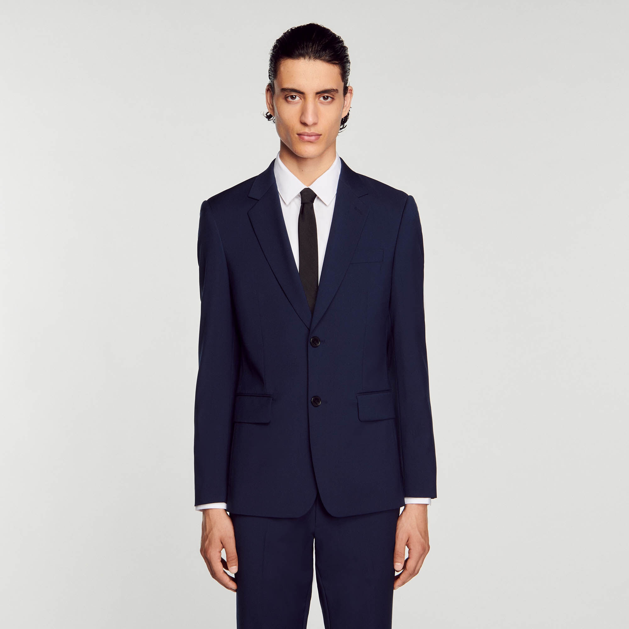 WOOL SUIT JACKET - 5