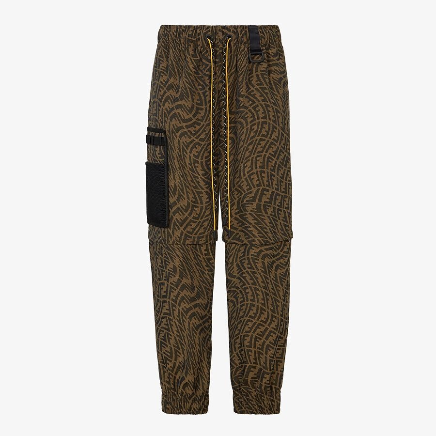 Brown canvas pants - 1