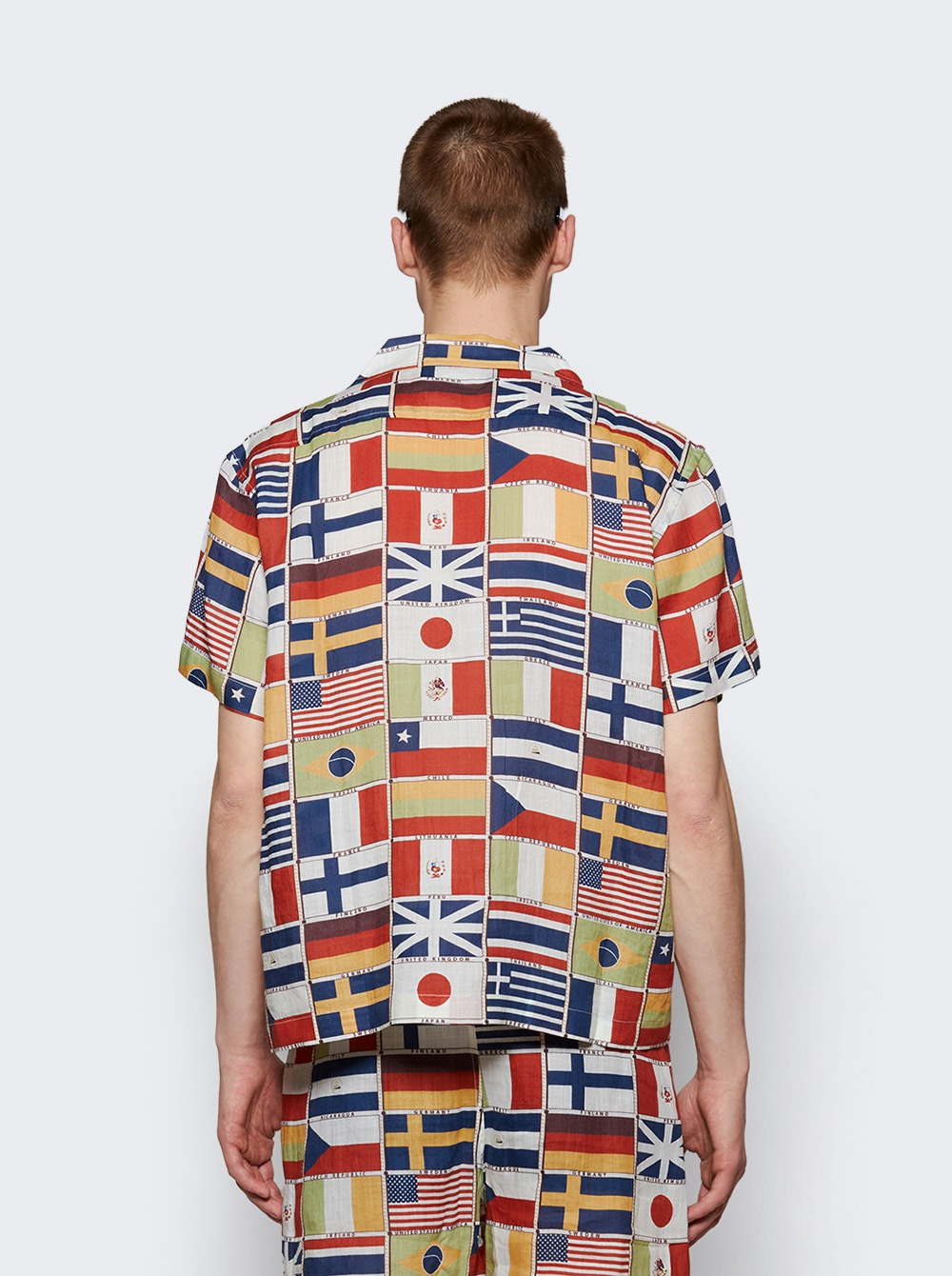 Short Sleeve Shirt International Flags - 5