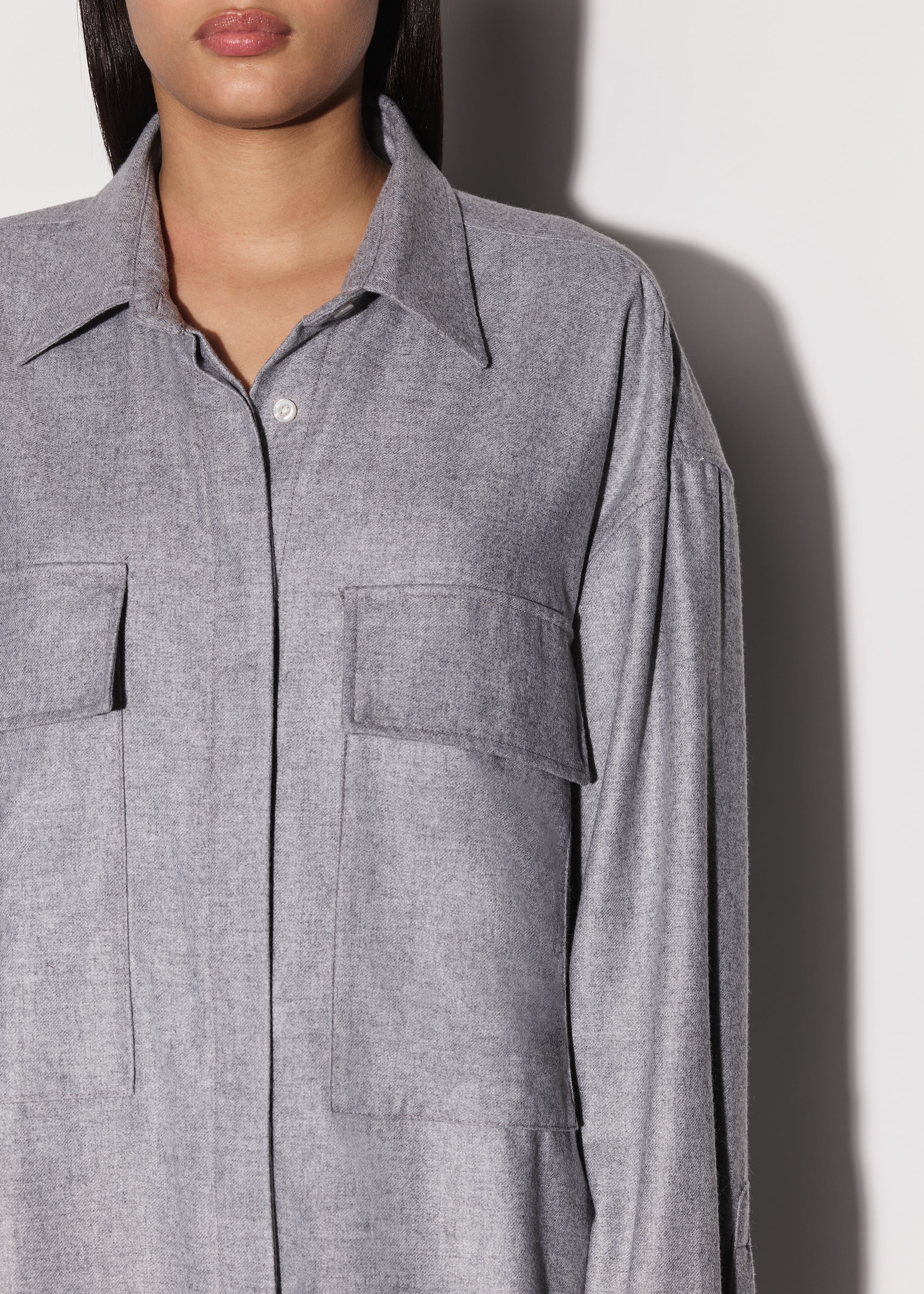 CASHMERE WORKWEAR SHIRT - 5