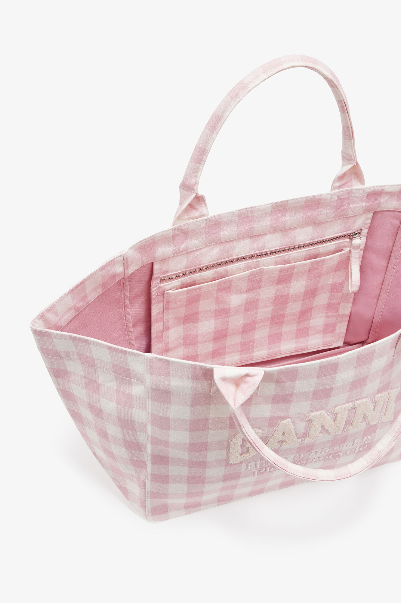 XXL VICHY CHECK TOTE - 3