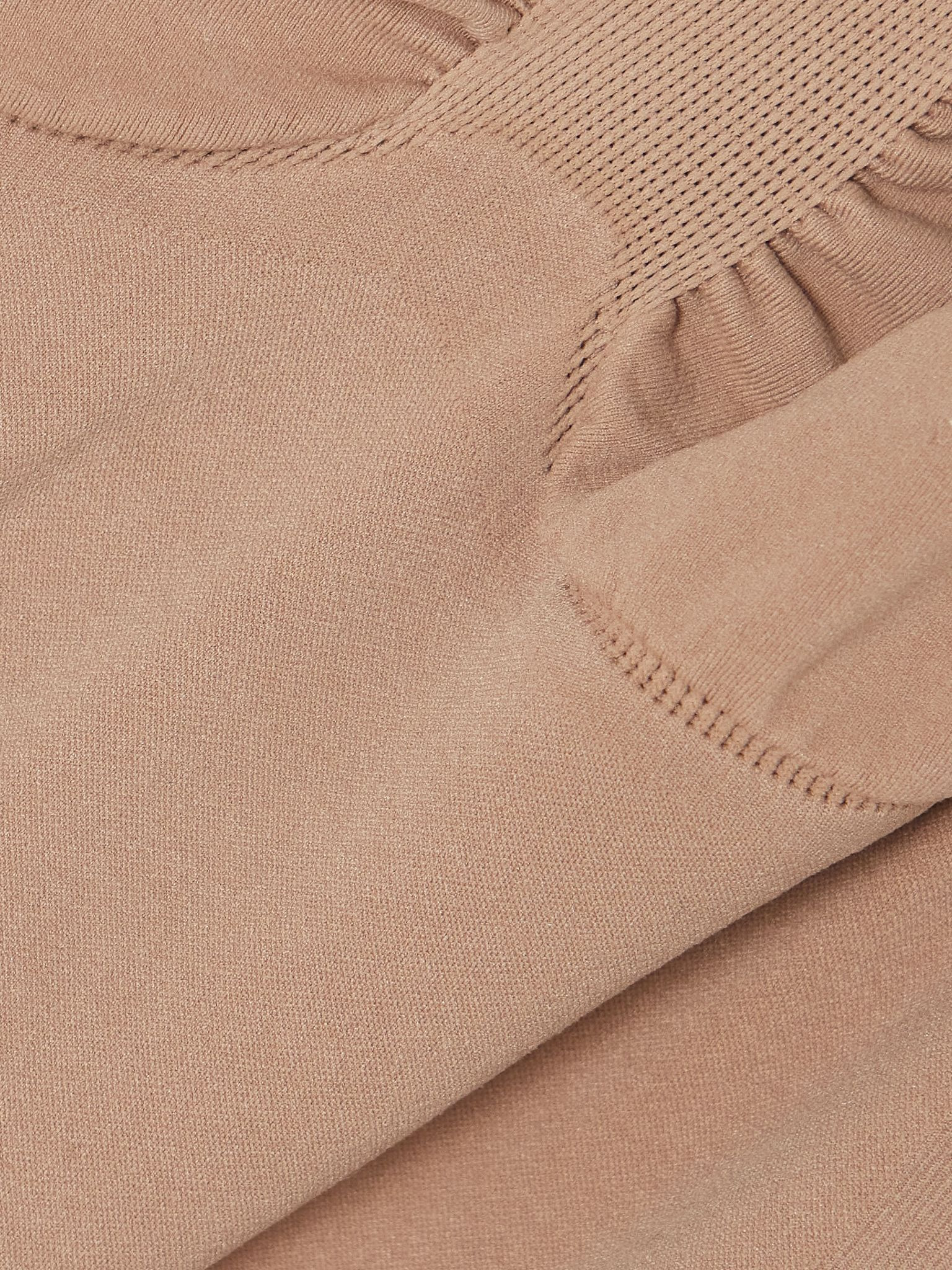 Seamless Sculpt Mid Thigh Bodysuit - Sienna Beige - 4
