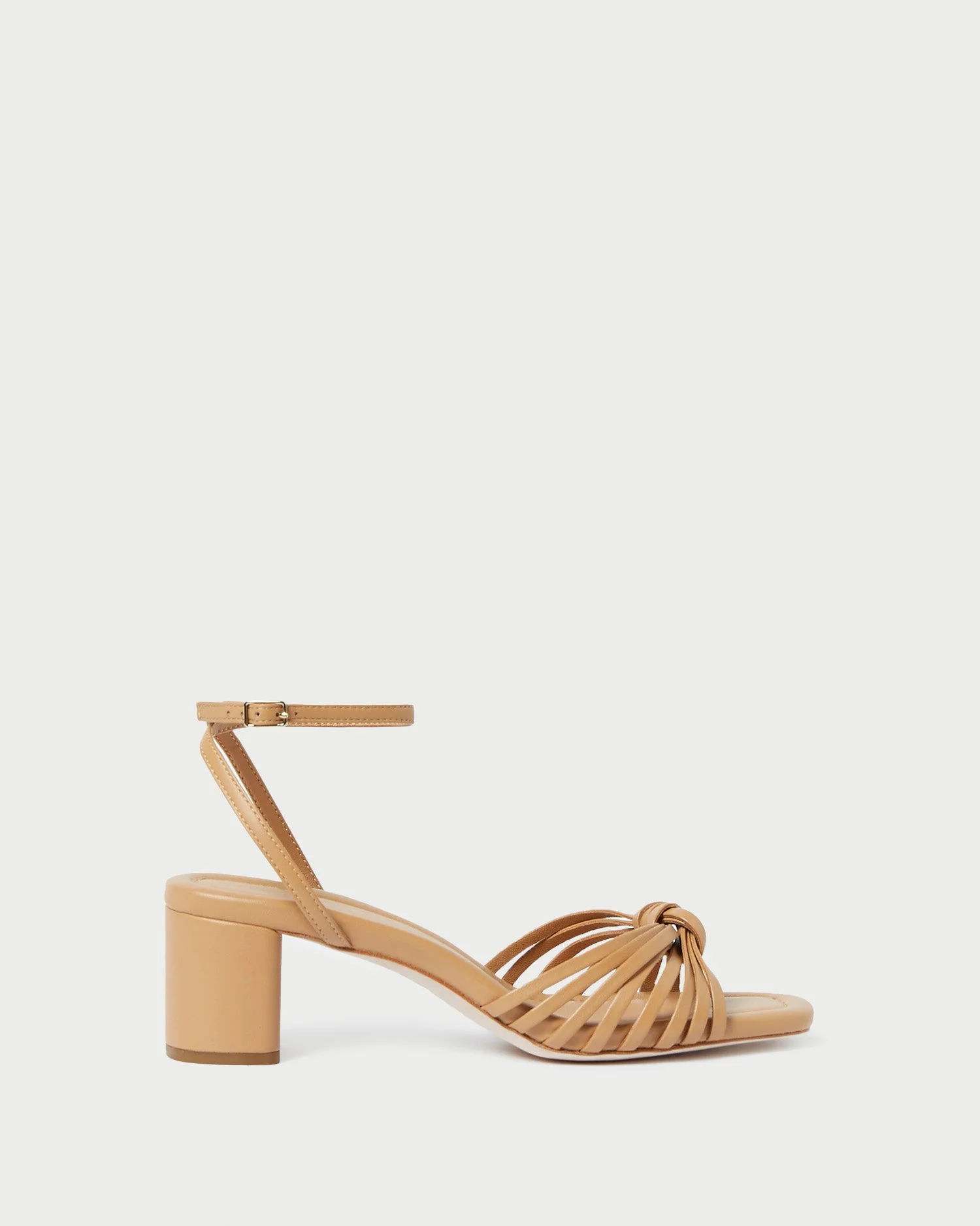 Olivia Dune Knot Mid-Heel Sandal - 1