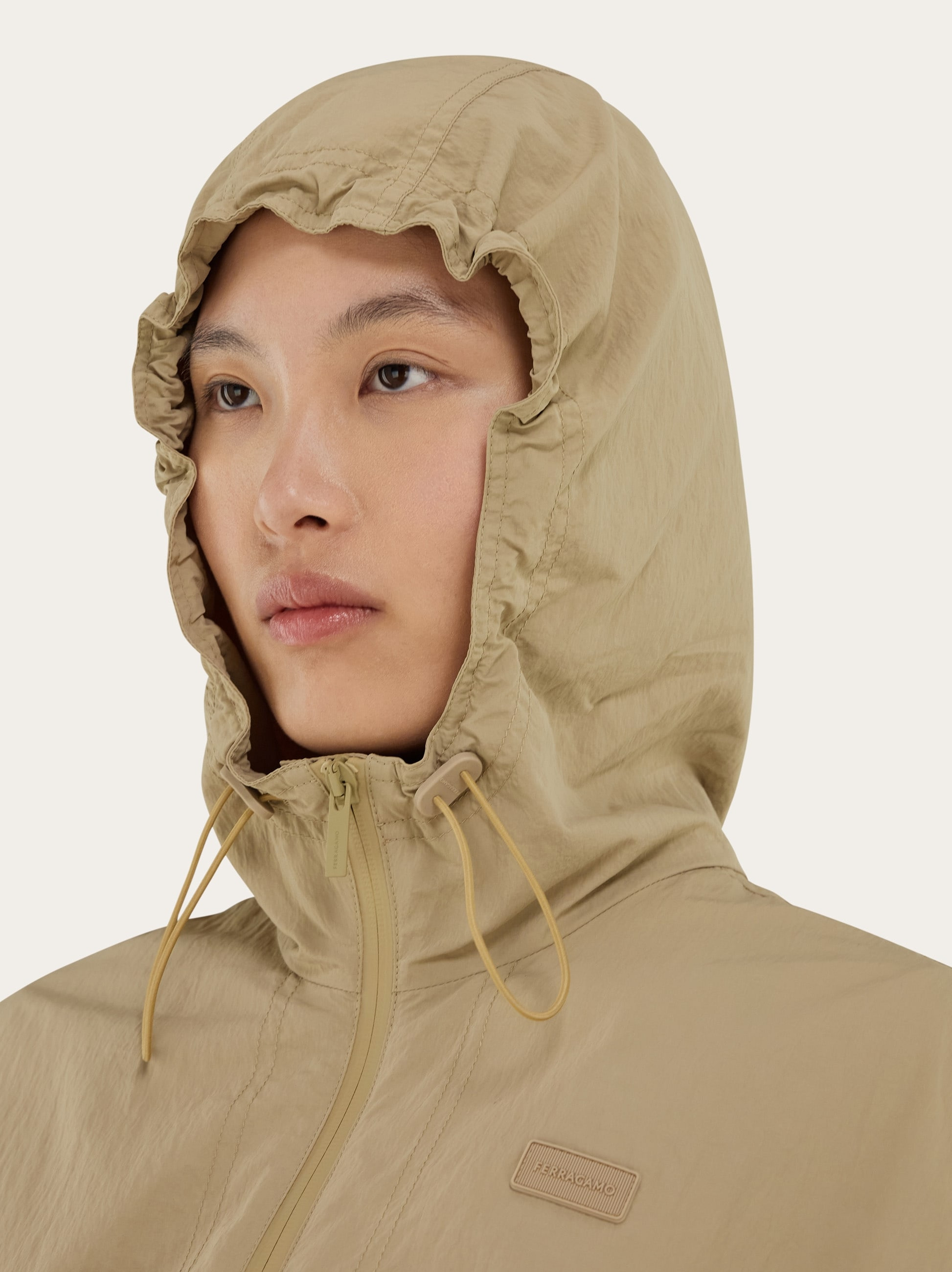 Technical hooded parka - 9