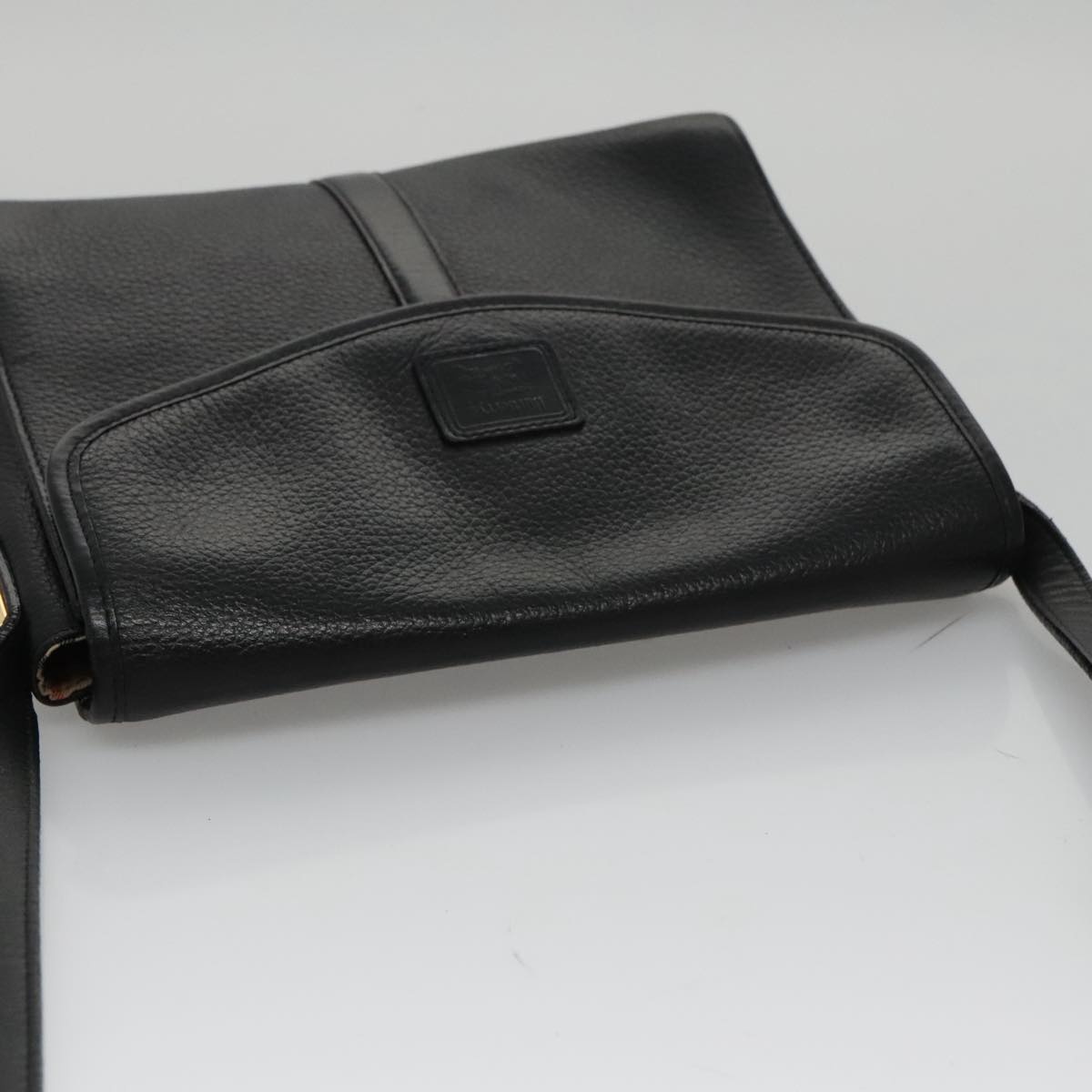 Burberry Shoulder Bag Leather Black - 6
