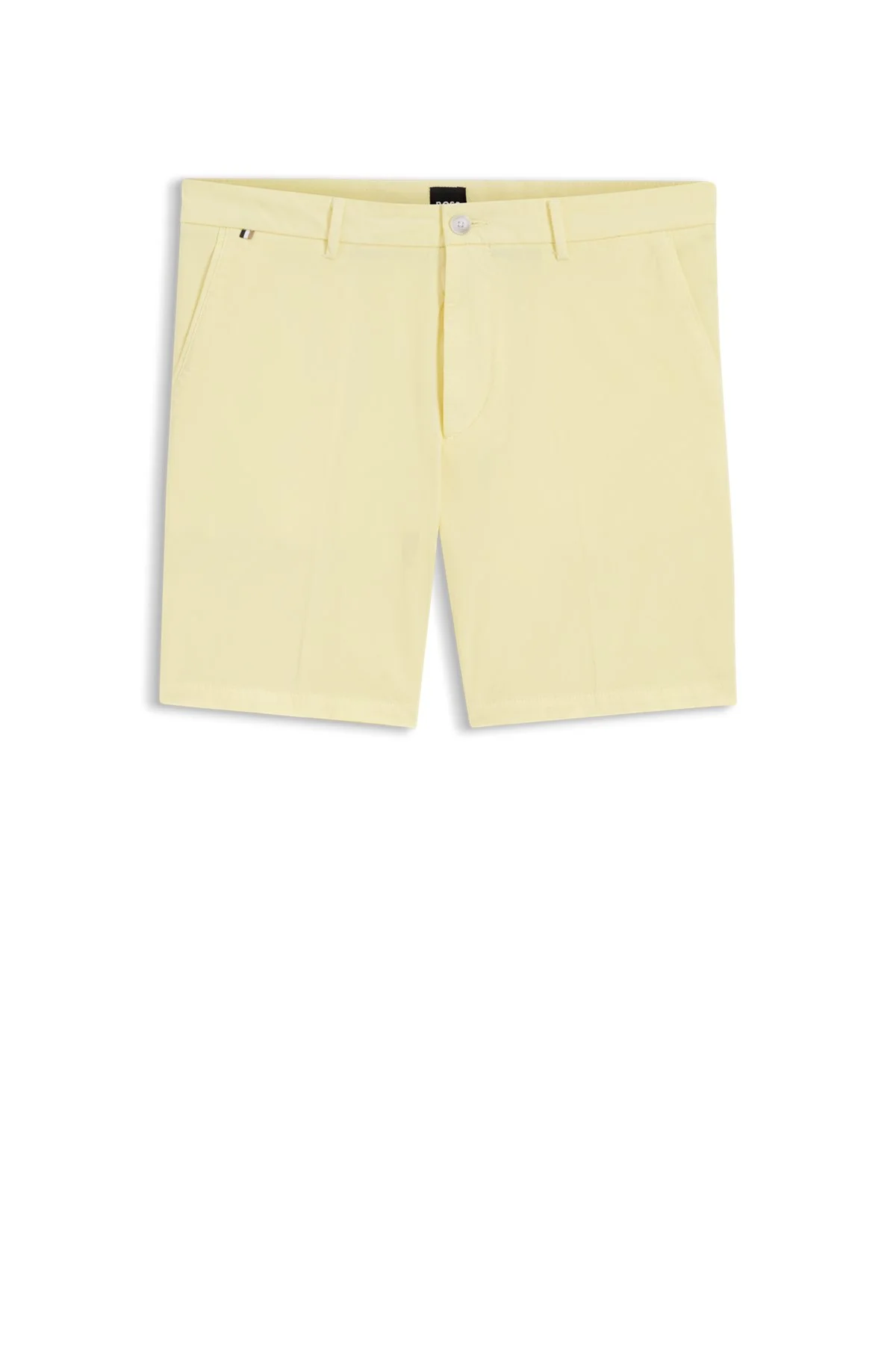MODERN-FIT SHORTS IN STRETCH-COTTON TWILL - 1